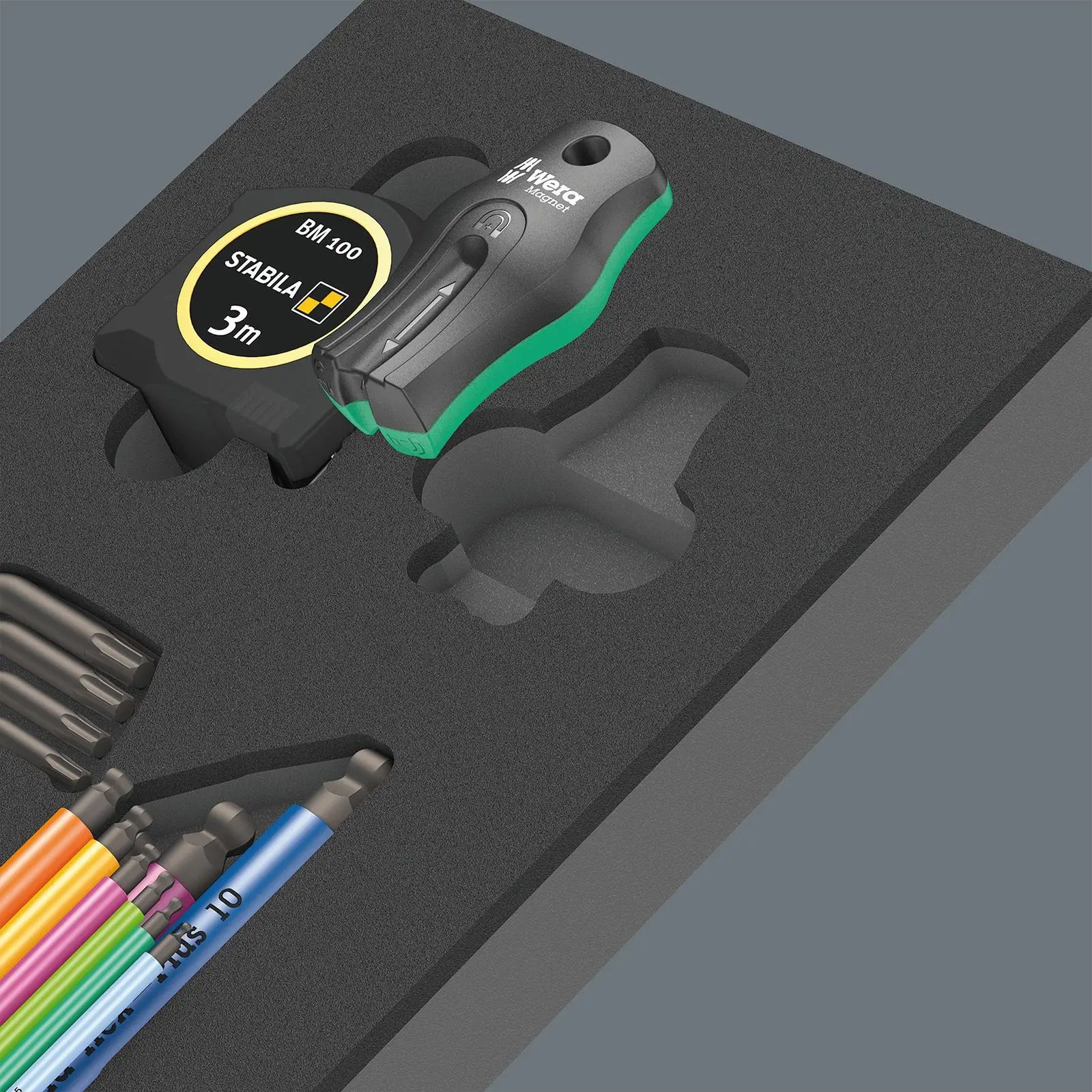 Wera Foam Insert L-Key Set 1 9740 20 Pieces 