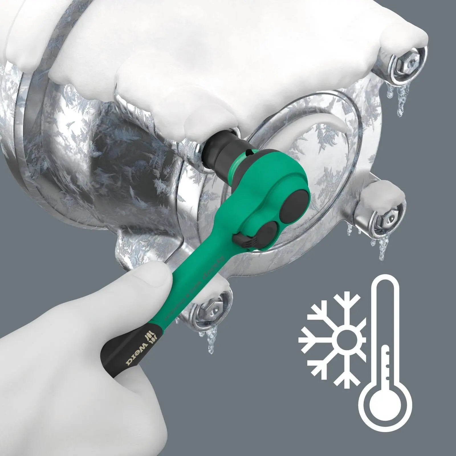 Wera Foam Insert Ratchet Wrench Socket Set 8010 B Zyklop Comfort Ratchet Set 1 3/8" Drive 9724 16 Pieces  White Rose Tools