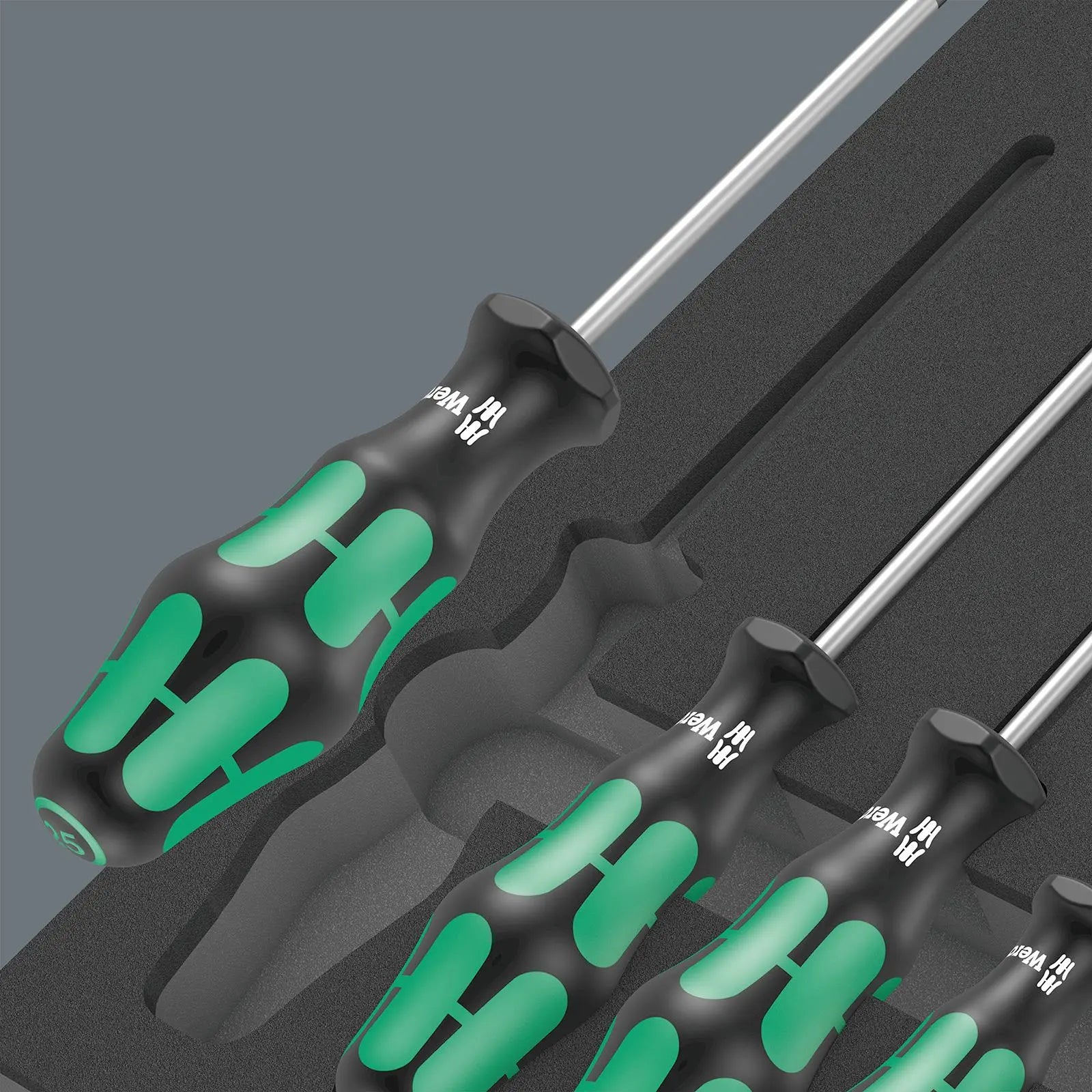 Wera Foam Insert Torx Holding Function Screwdriver Set 1 9712 14 Pieces 