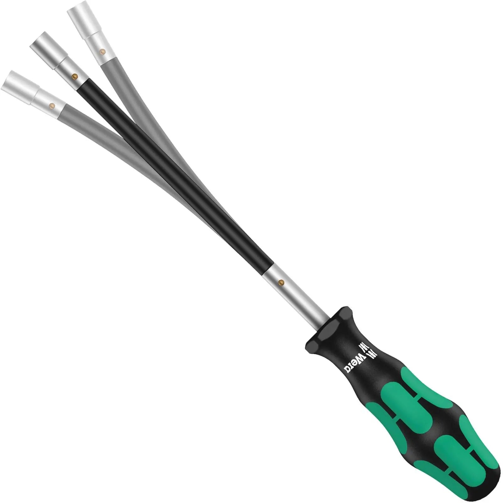 Wera Hose Clamp Screwdriver Flexible 391 for Hex Head Screws Kraftform Plus  White Rose Tools