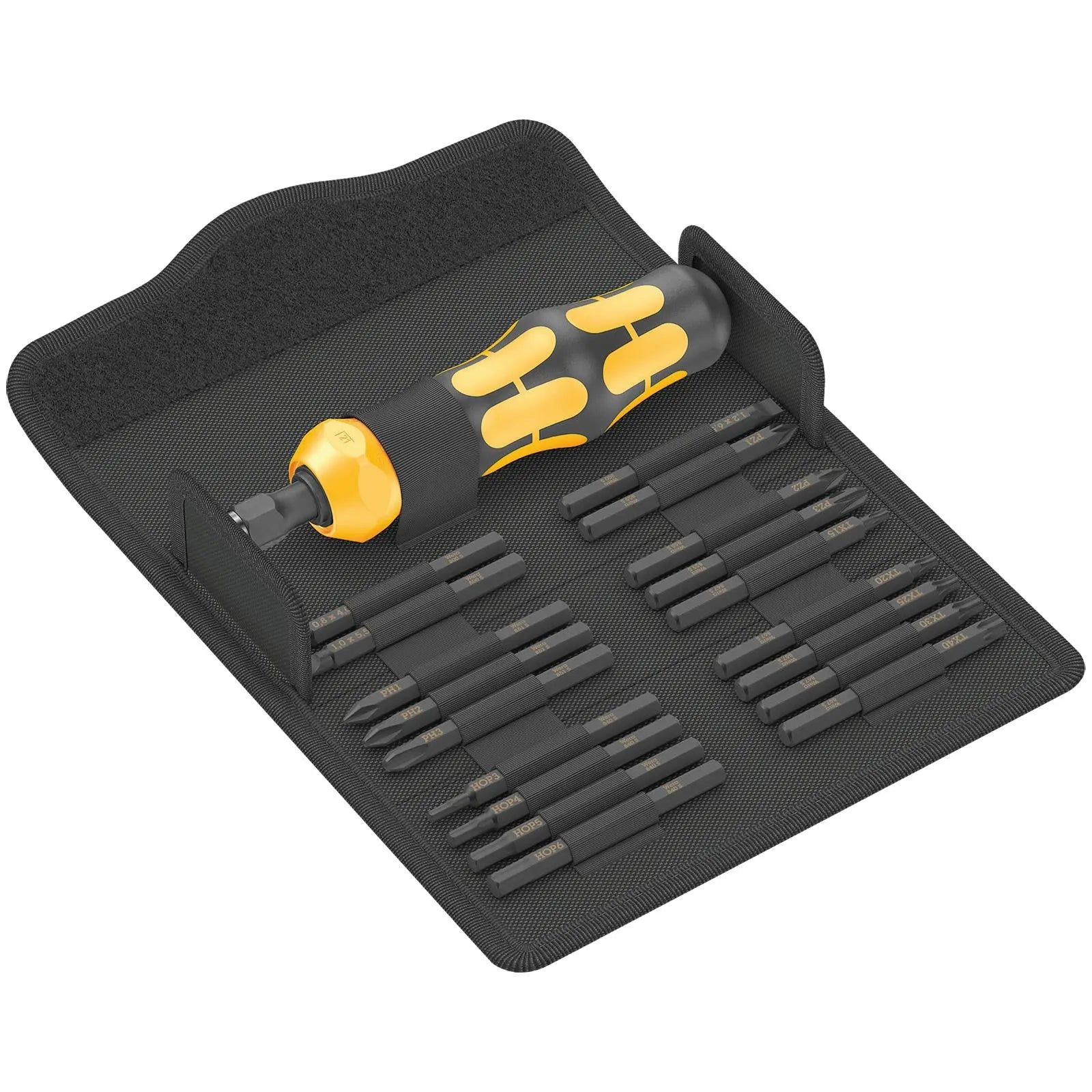 Wera Impact Screwdriver Kraftform Kompakt 900 Set 1 19 Pieces in Case 