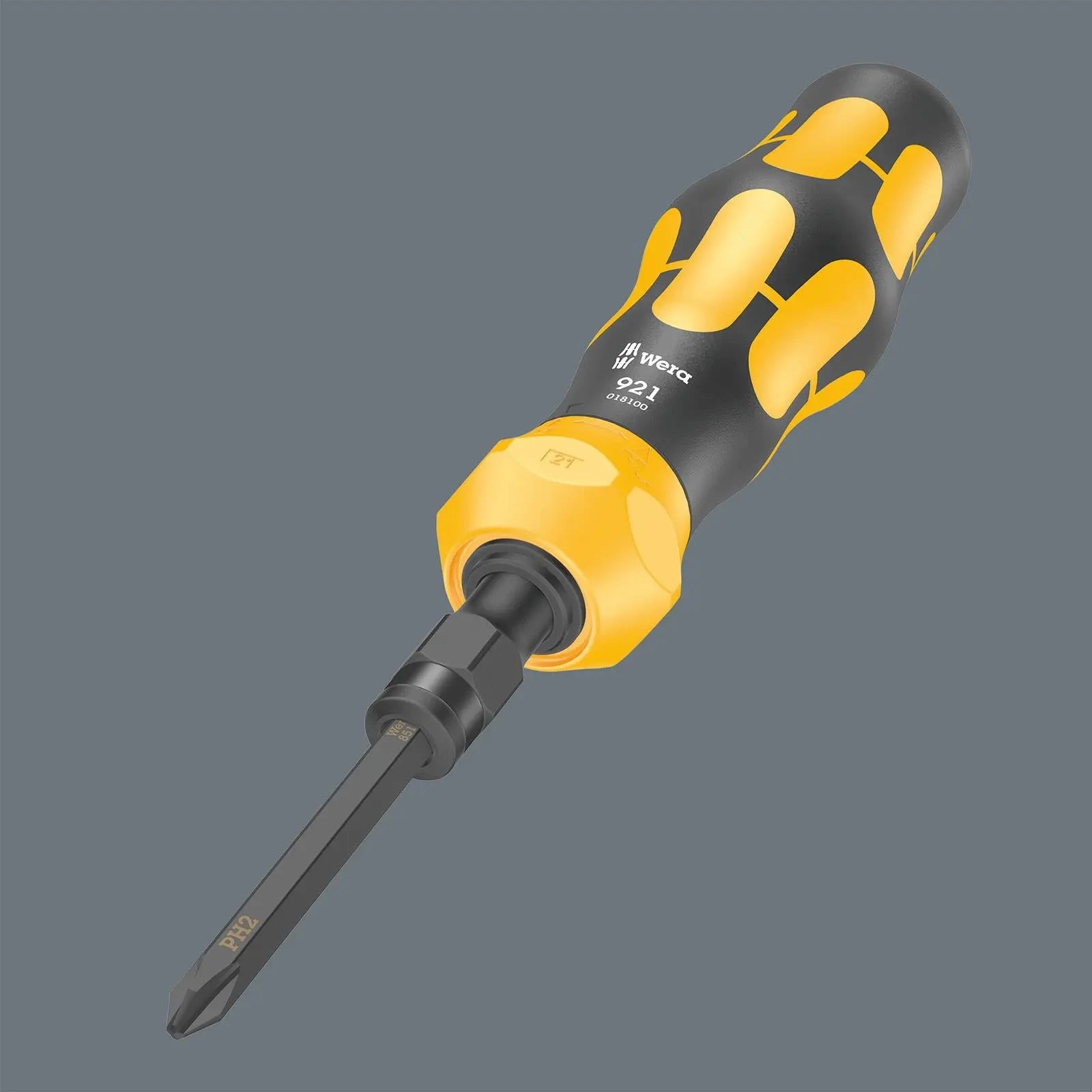 Wera Impact Screwdriver Kraftform Kompakt 900 Set 1 19 Pieces in Case 