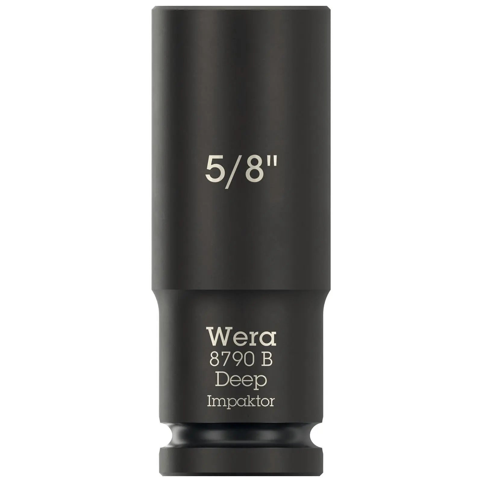 Wera Impact Socket Deep 3/8" Drive 8790 B Impaktor Metric Imperial - Choose Size  White Rose Tools