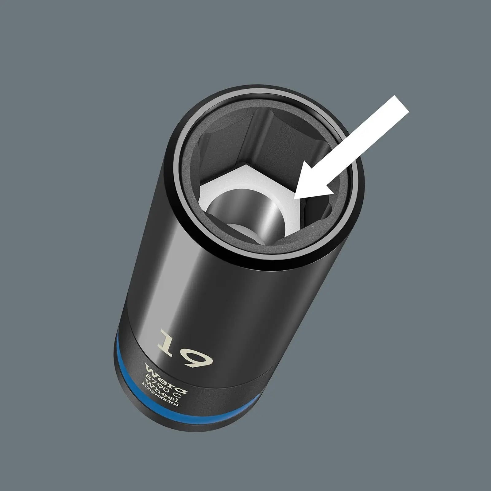 Wera Impact Socket Impaktor 1/2" Drive for Alloy Wheels 8790 C Wheel 21mm x 85mm 