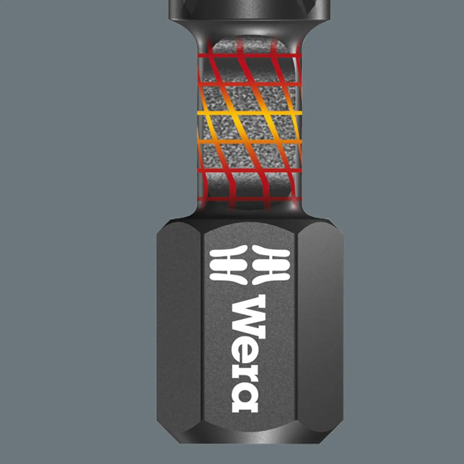 Wera Impaktor Bit Box PZ2 x 25mm 15 Pieces Diamond Coated Tips 