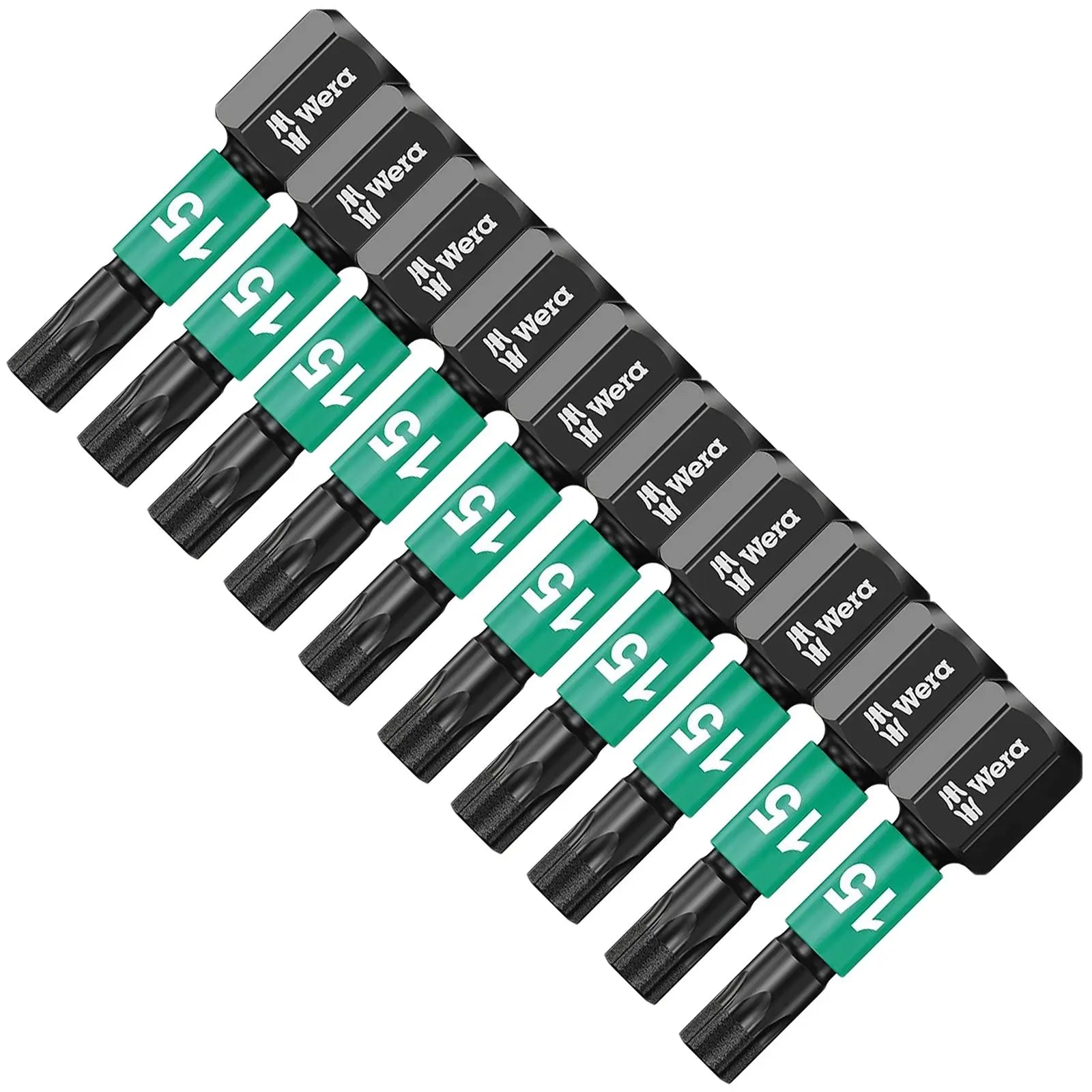 Wera Impaktor Impact Screwdriver Bits Pozi Phillips Torx Hex 25mm 50mm Length 
