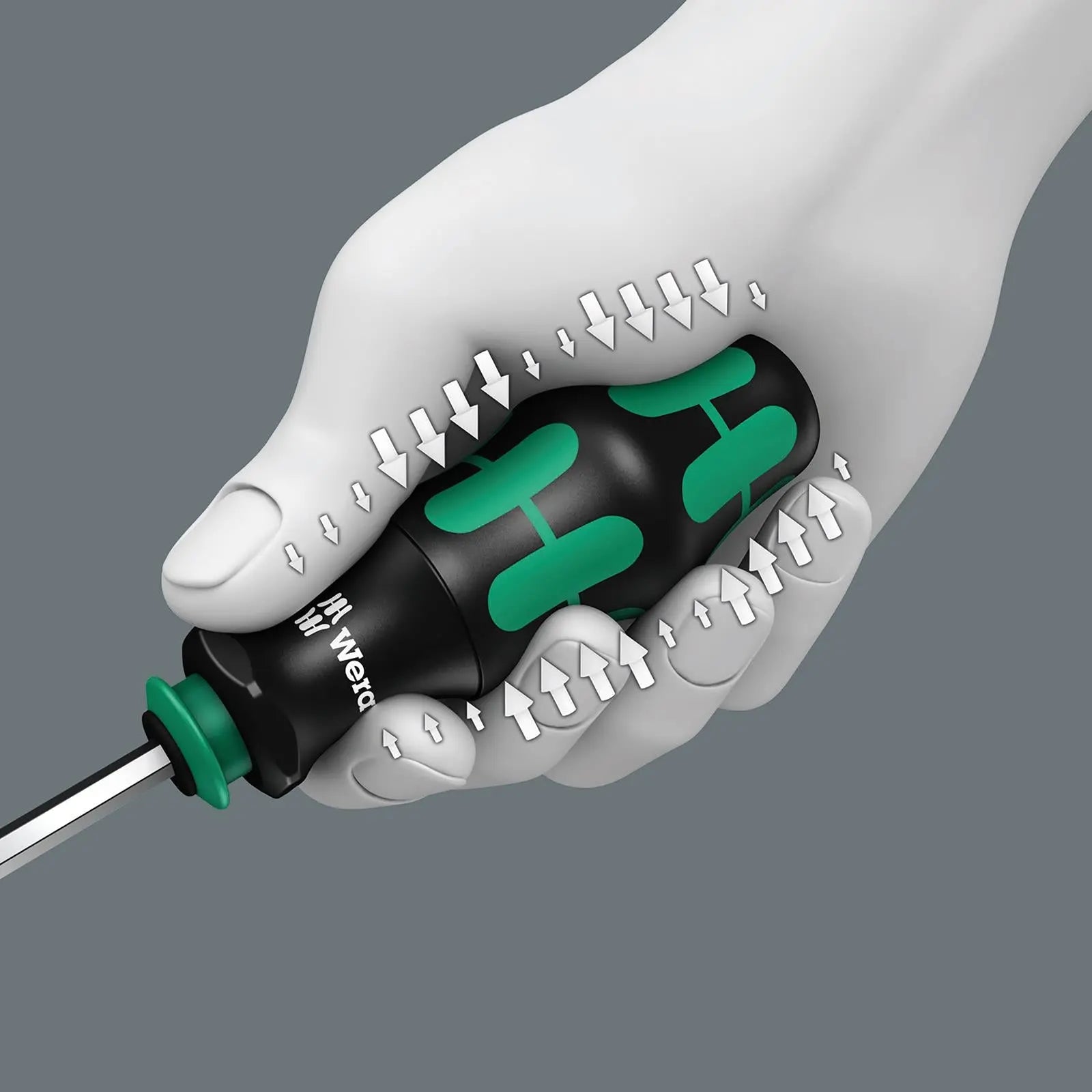 Wera Interchangable Screwdriver Set Kraftform Kompakt 28 SB 7 Pieces  White Rose Tools