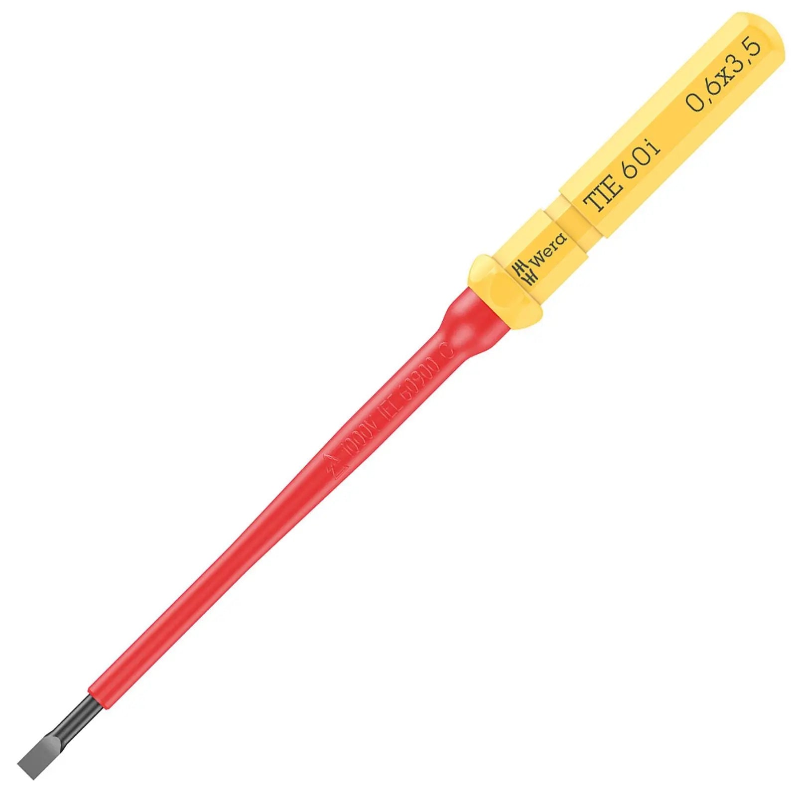 Wera Interchangeable Screwdriver Blade Kraftform Kompakt VDE Take It Easy Colour Coded Loose - Choose Size  White Rose Tools