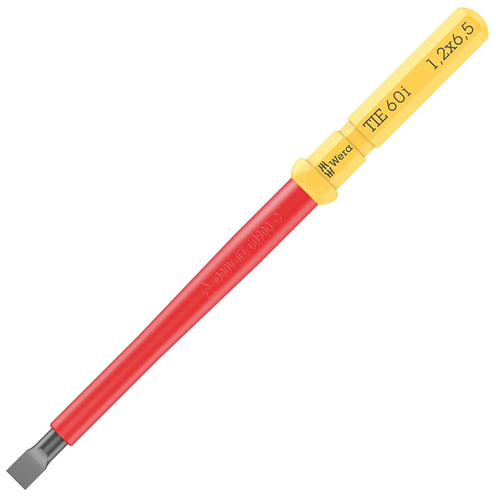 Wera Interchangeable Screwdriver Blade Kraftform Kompakt VDE Take It Easy Colour Coded Loose - Choose Size  White Rose Tools