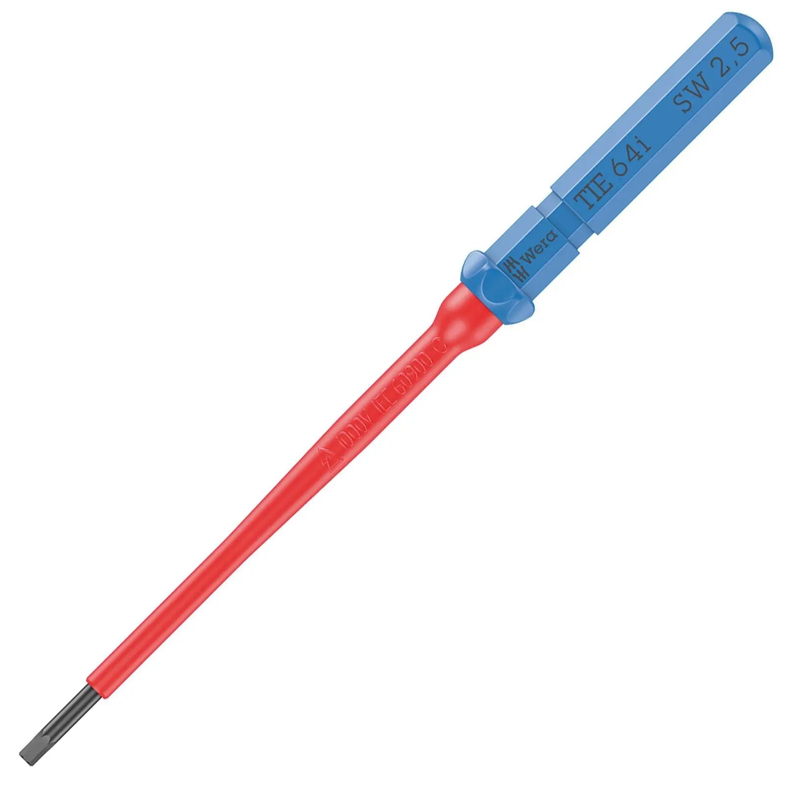 Wera Interchangeable Screwdriver Blade Kraftform Kompakt VDE Take It Easy Colour Coded Loose - Choose Size  White Rose Tools