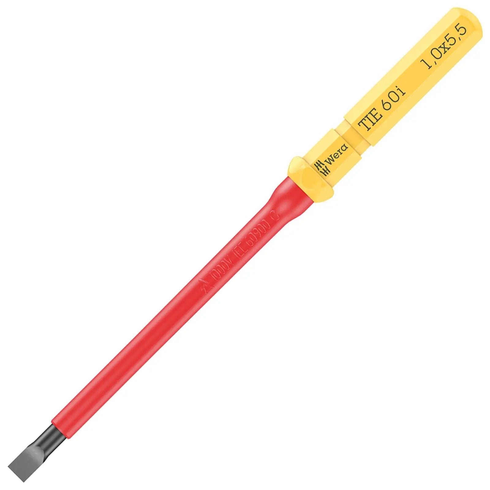 Wera Interchangeable Screwdriver Blade Kraftform Kompakt VDE Take It Easy Colour Coded Loose - Choose Size  White Rose Tools
