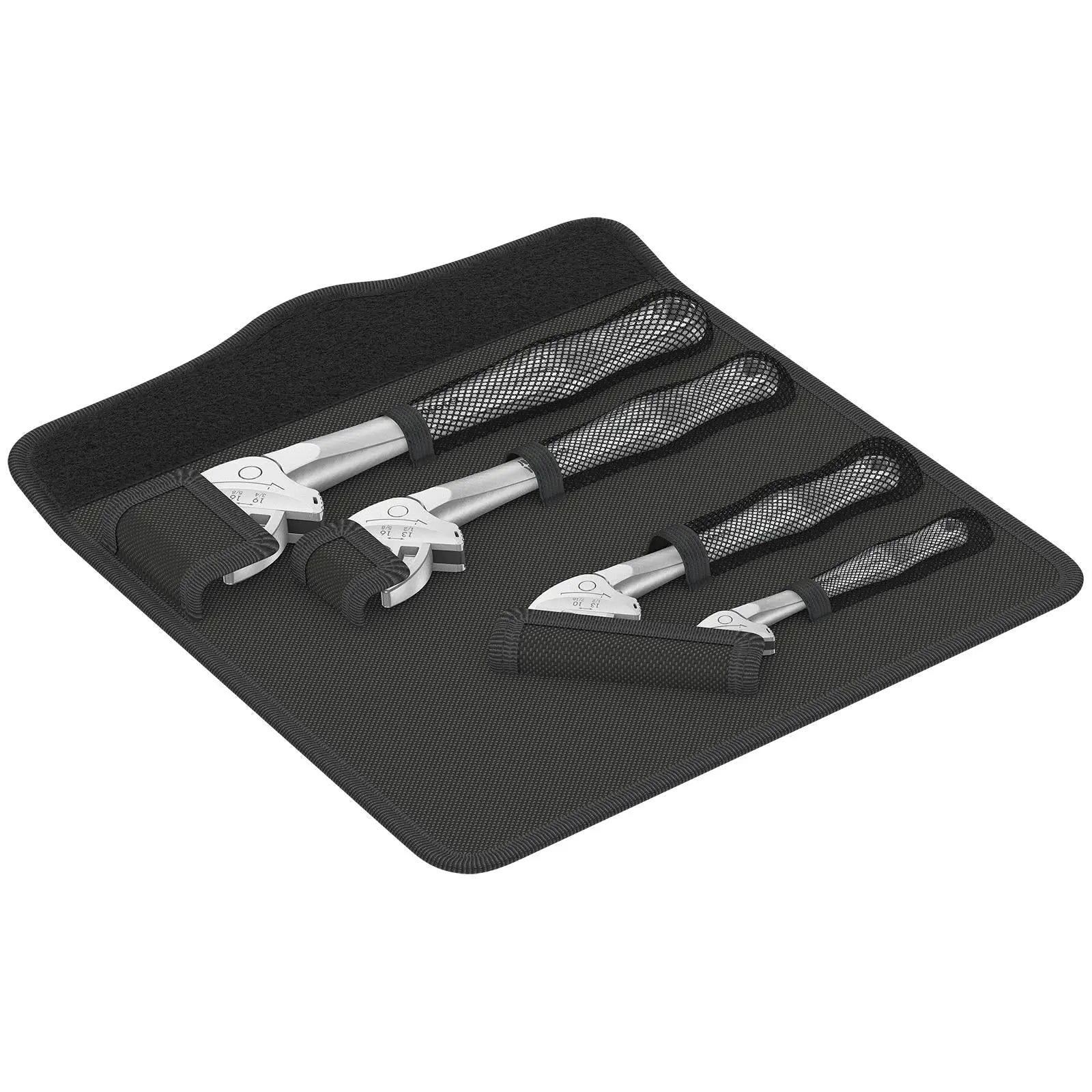 Wera Joker 6004 Self Setting Adjustable Spanner Wrench 4 Set 1 4 Pieces 7-19mm  White Rose Tools