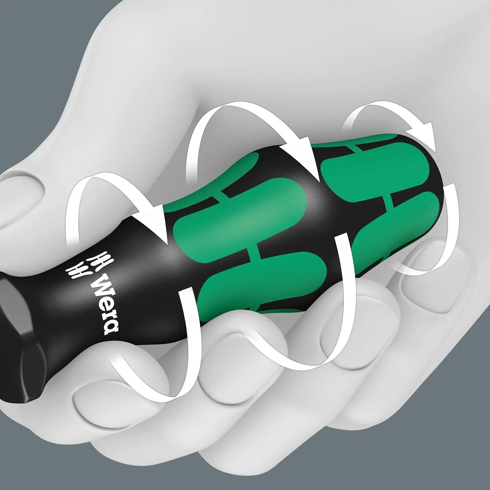 Wera Kraftform 300/7 Set 3 Screwdriver Set with Lasertip 7 Piece in Case 