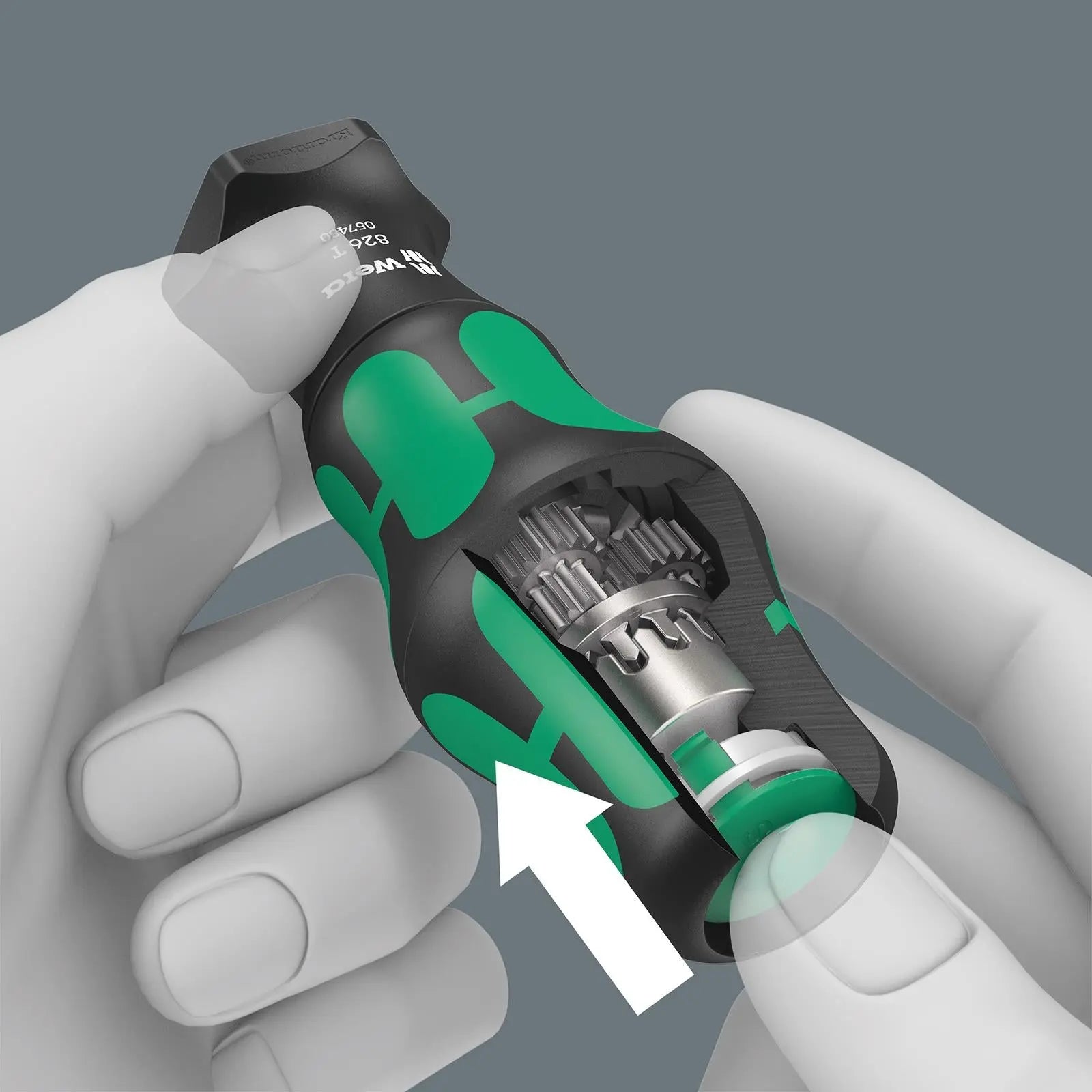 Wera Kraftform Kompakt Turbo 1 Interchangable Screwdriver Set 19 Piece in Case 
