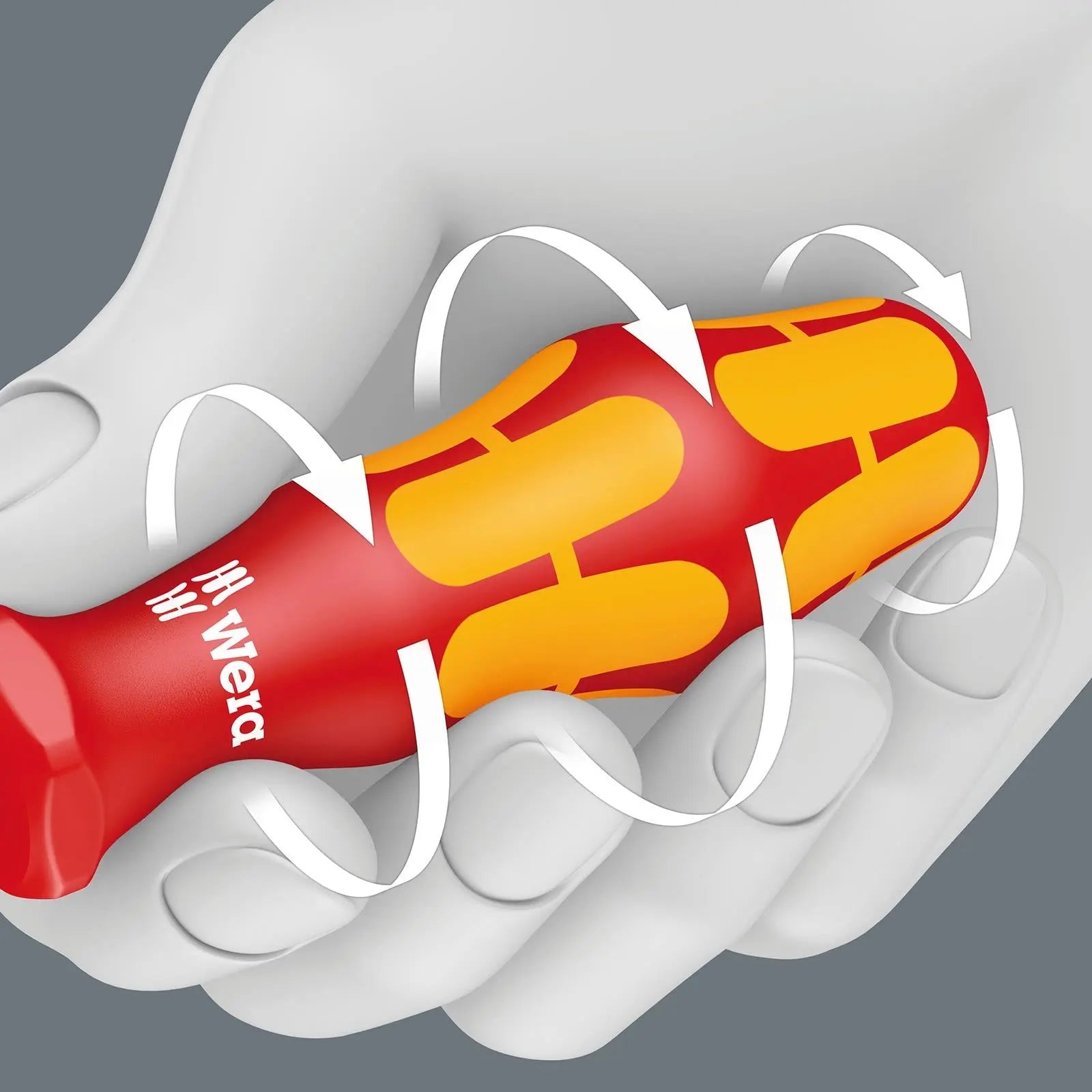 Wera Kraftform Plus VDE Insulated Screwdriver 165i 10,000V Pozi 