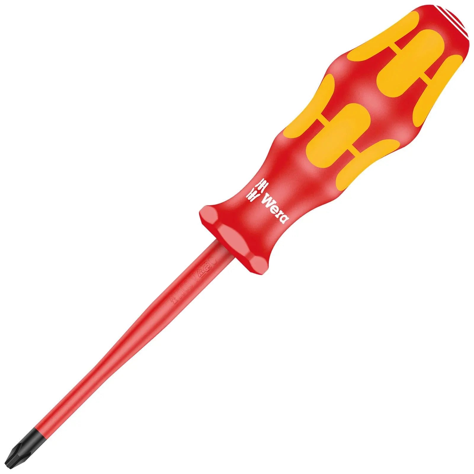 Wera Kraftform Plus VDE Slimline Screwdriver 1000V Slotted Phillips Pozi 