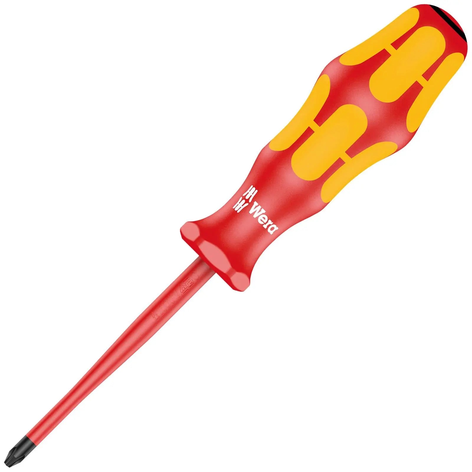 Wera Kraftform Plus VDE Slimline Screwdriver 1000V Slotted Phillips Pozi 