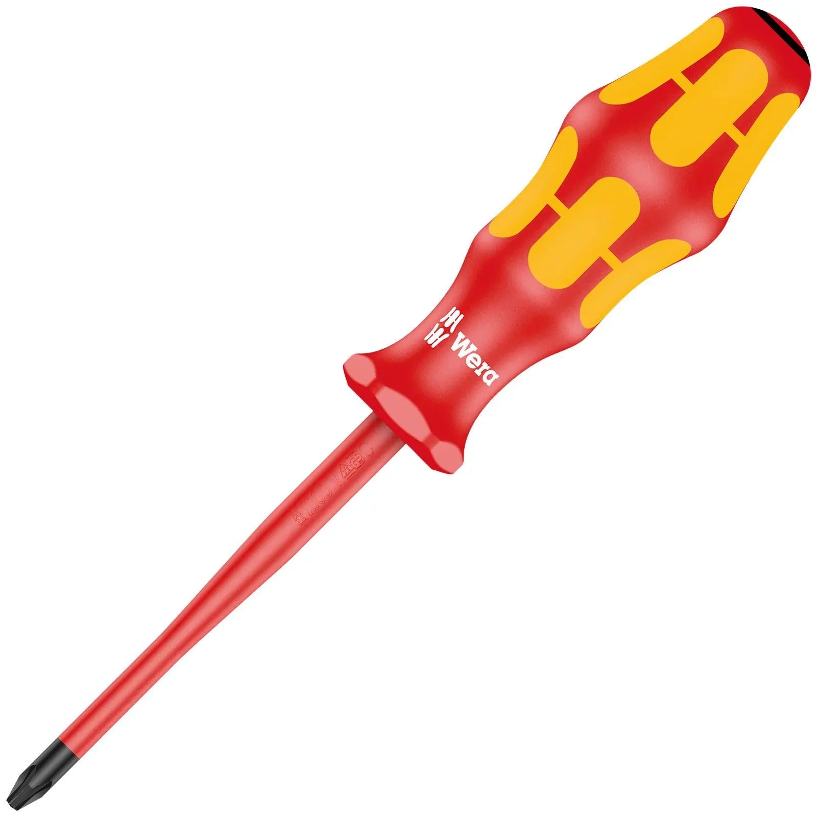 Wera Kraftform Plus VDE Slimline Screwdriver 1000V Slotted Phillips Pozi 