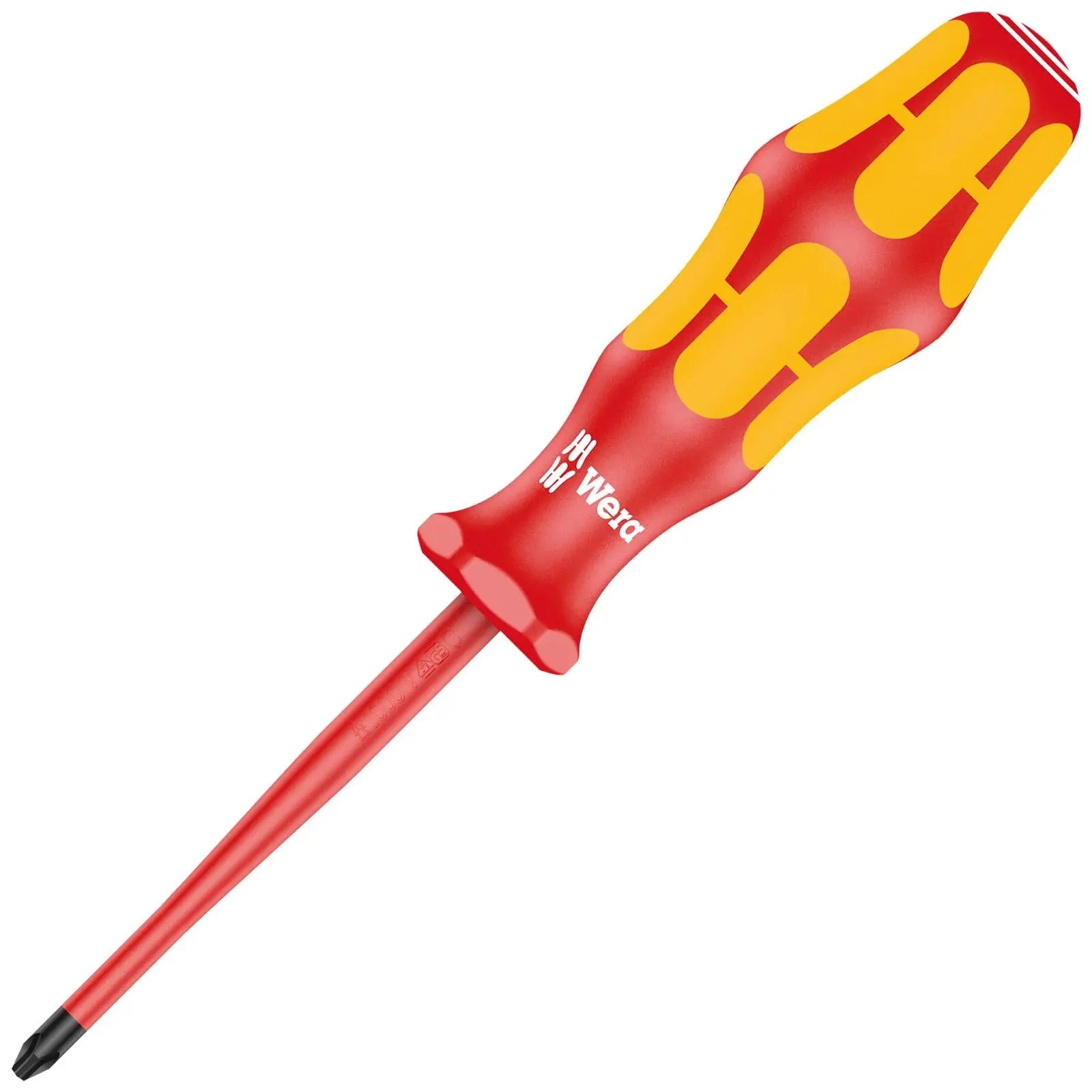 Wera Kraftform Plus VDE Slimline Screwdriver 1000V Slotted Phillips Pozi 