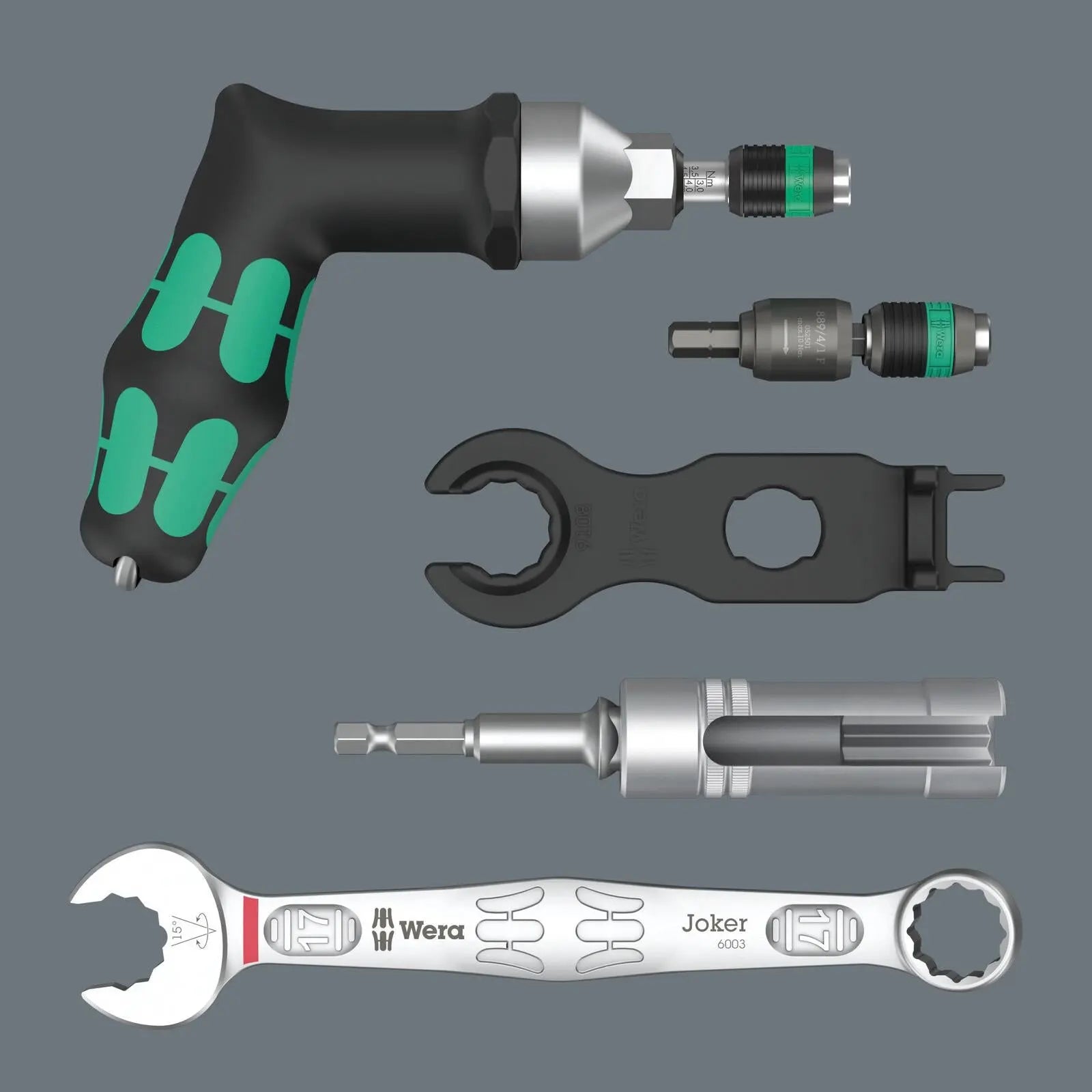 Wera MC4 Solar Installation Kit 9524 Photovoltaic Mounting Tool Set 1 7 Pieces  White Rose Tools