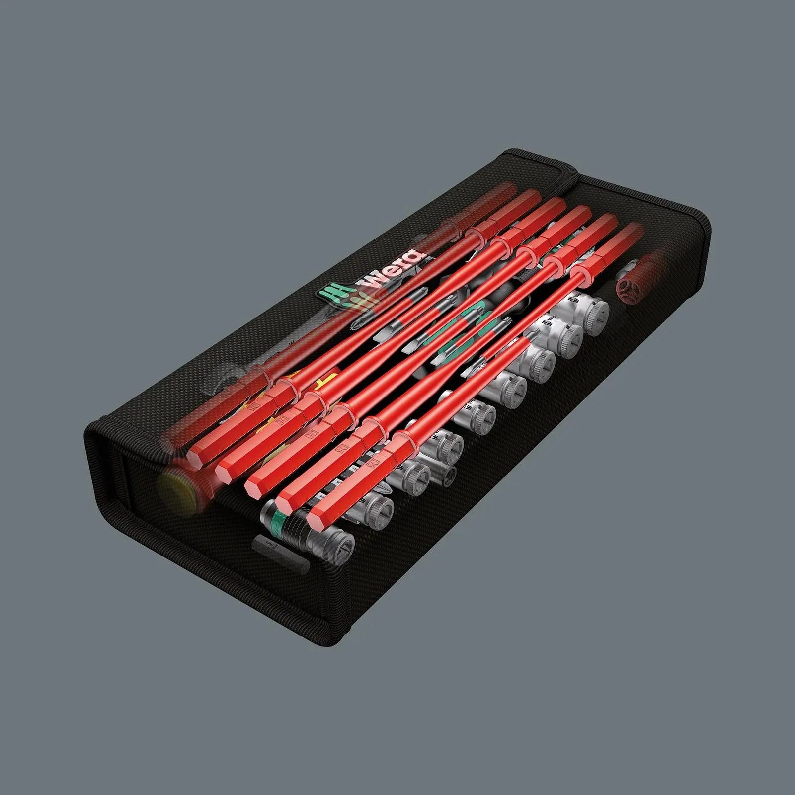 Wera Maintenance Set Ratchet Screwdriver Socket Kit Kraftform Kompakt W 2 35 Pieces  White Rose Tools