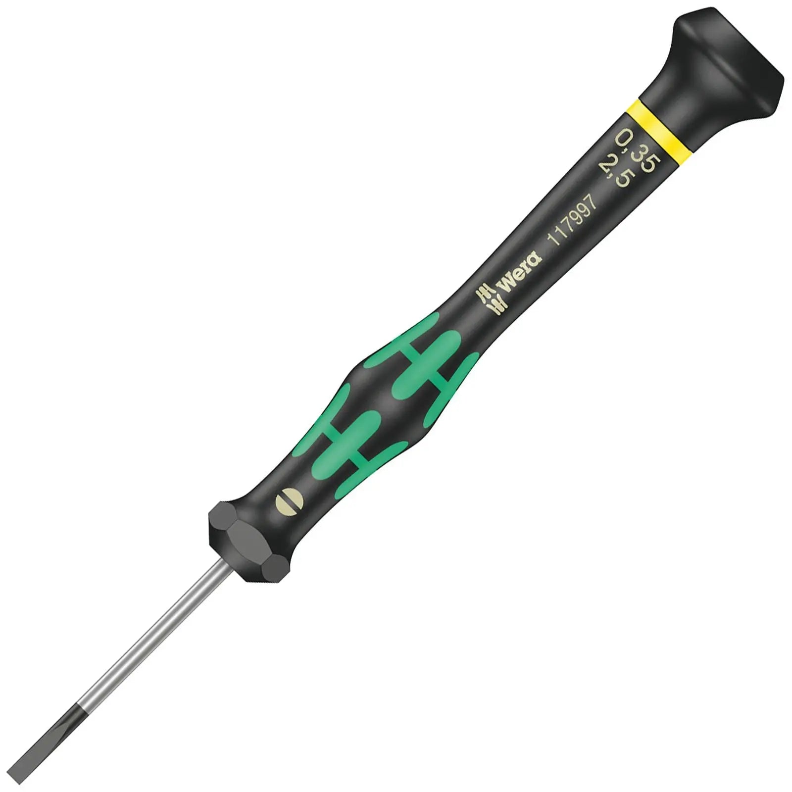Wera Micro Precision Screwdrivers Kraftform Series Slotted Phillips Torx Pozi Nutdriver Choose Size  White Rose Tools