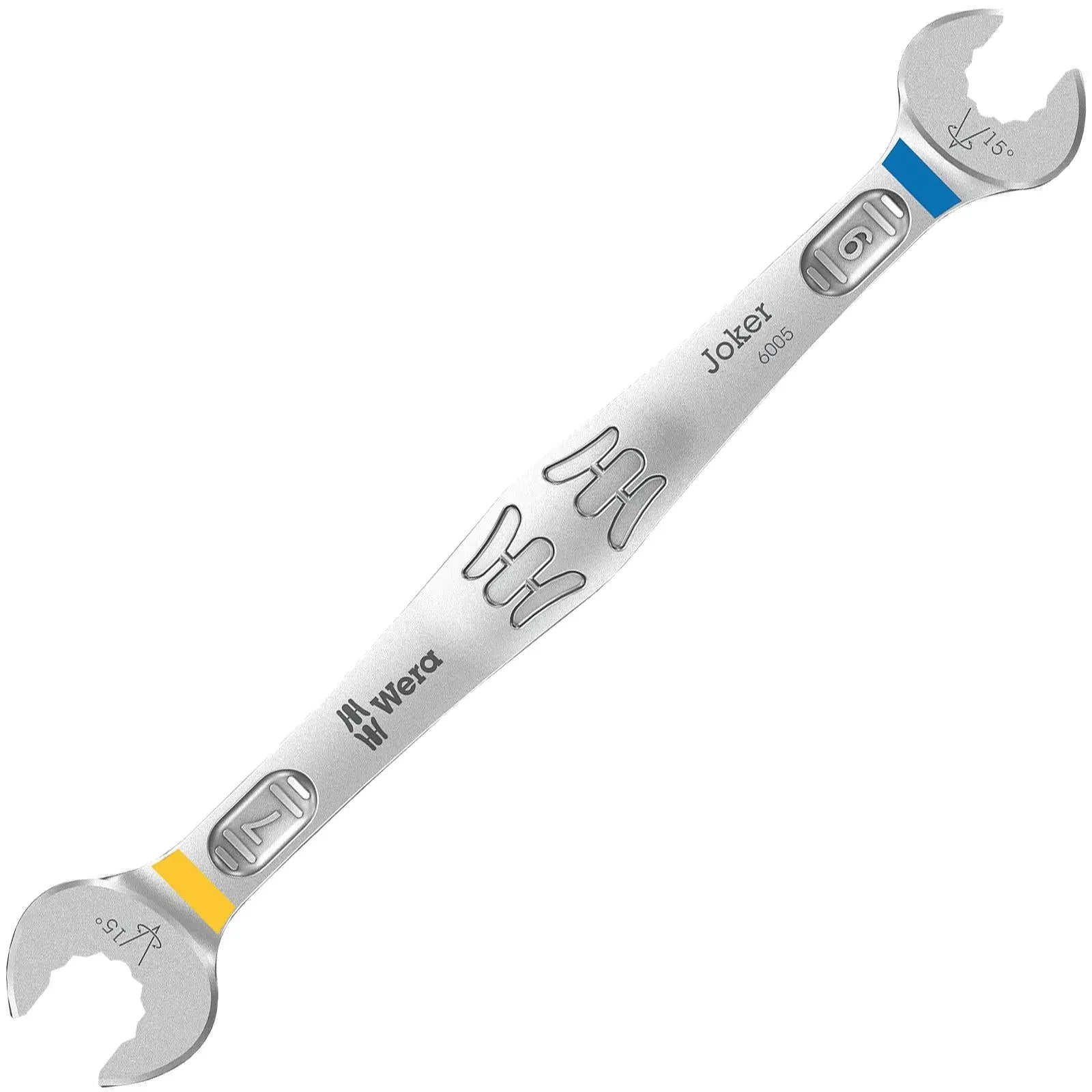 Wera Open Ended Spanner Wrench 6005 Joker Individual  White Rose Tools