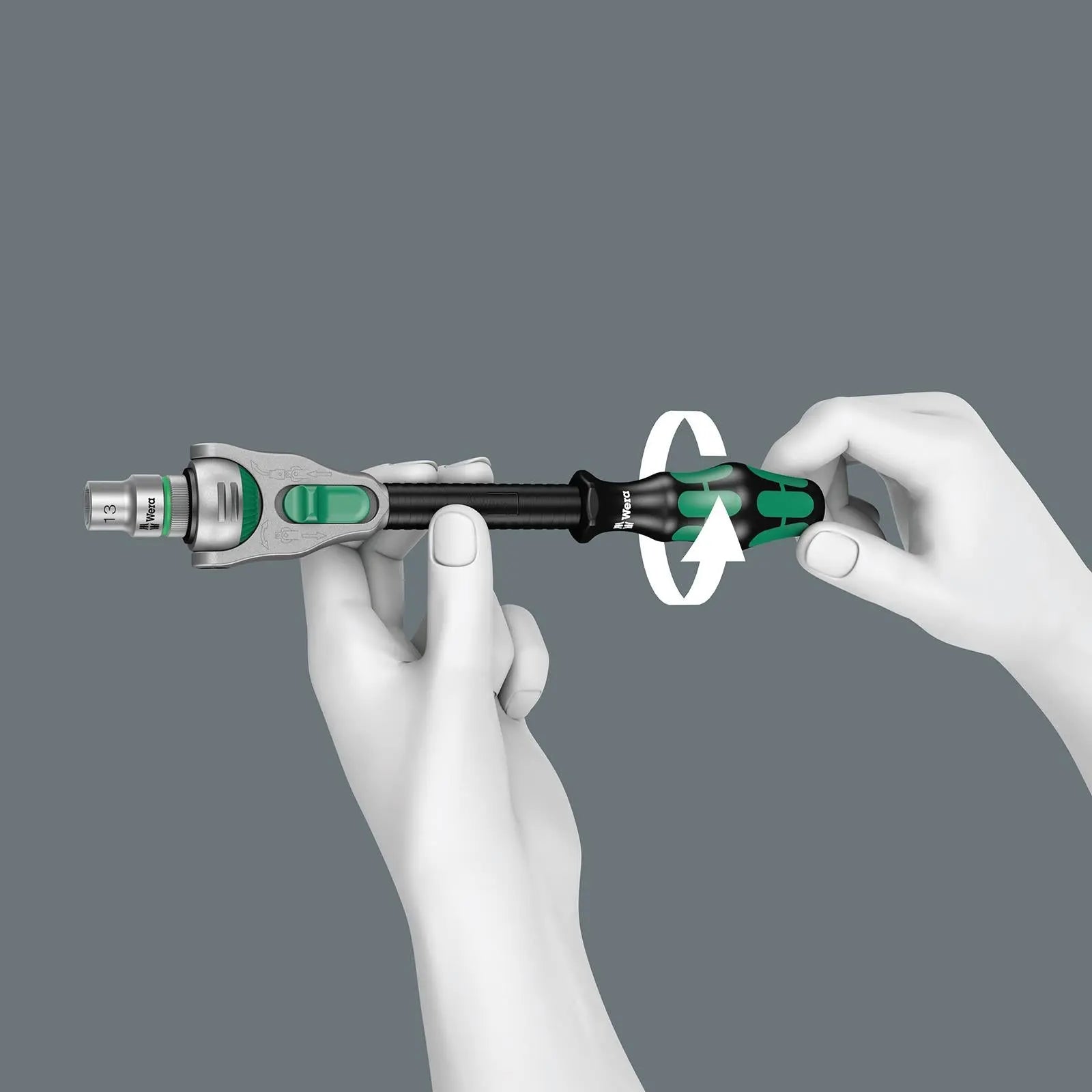 Wera Plumbers Kit 1/4" Drive 25 Piece Kraftform Kompakt SH 1 PlumbKit  White Rose Tools