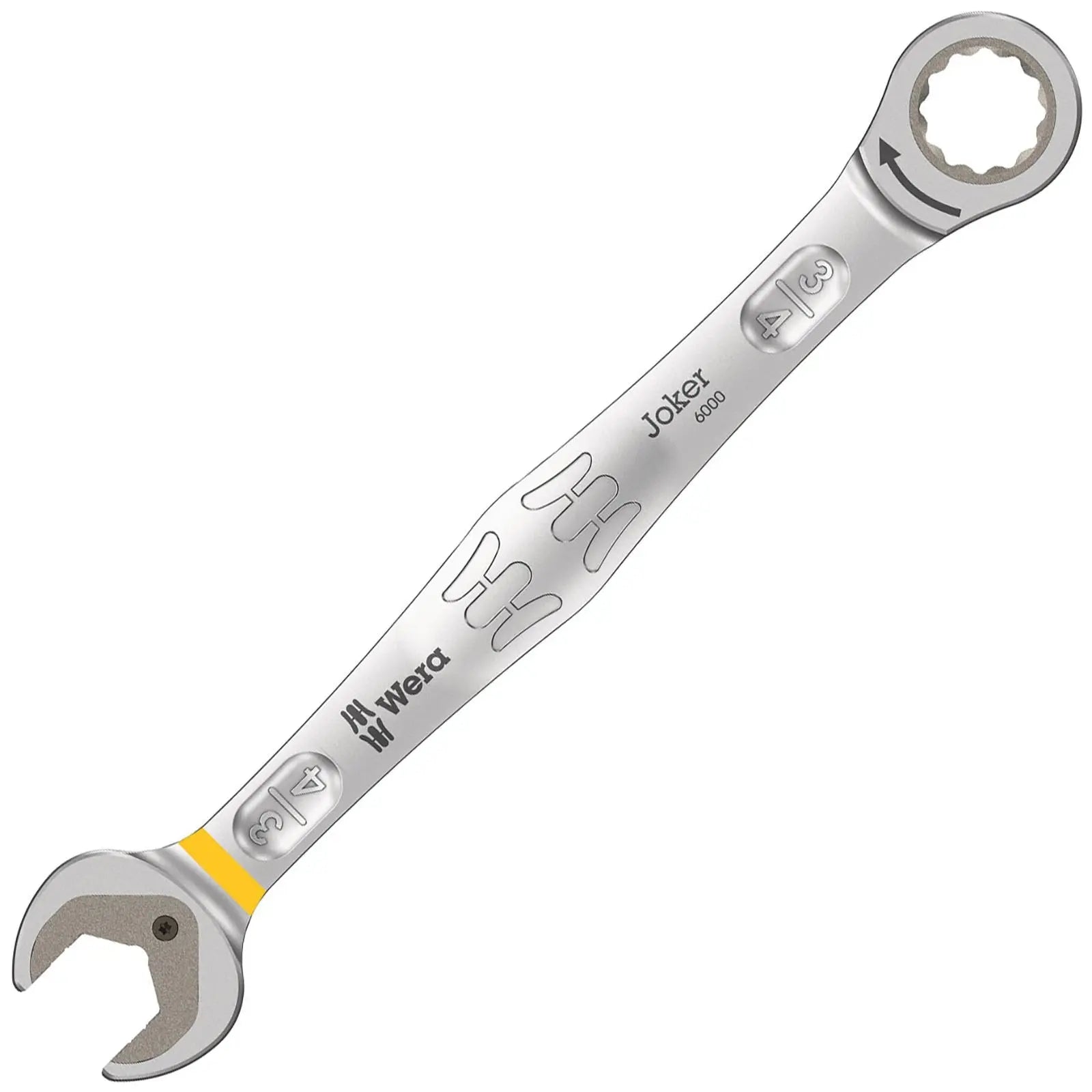 Wera Ratchet Combination Spanner Wrench 6000 Joker Metric Imperial Open End Ring Choose Size  White Rose Tools