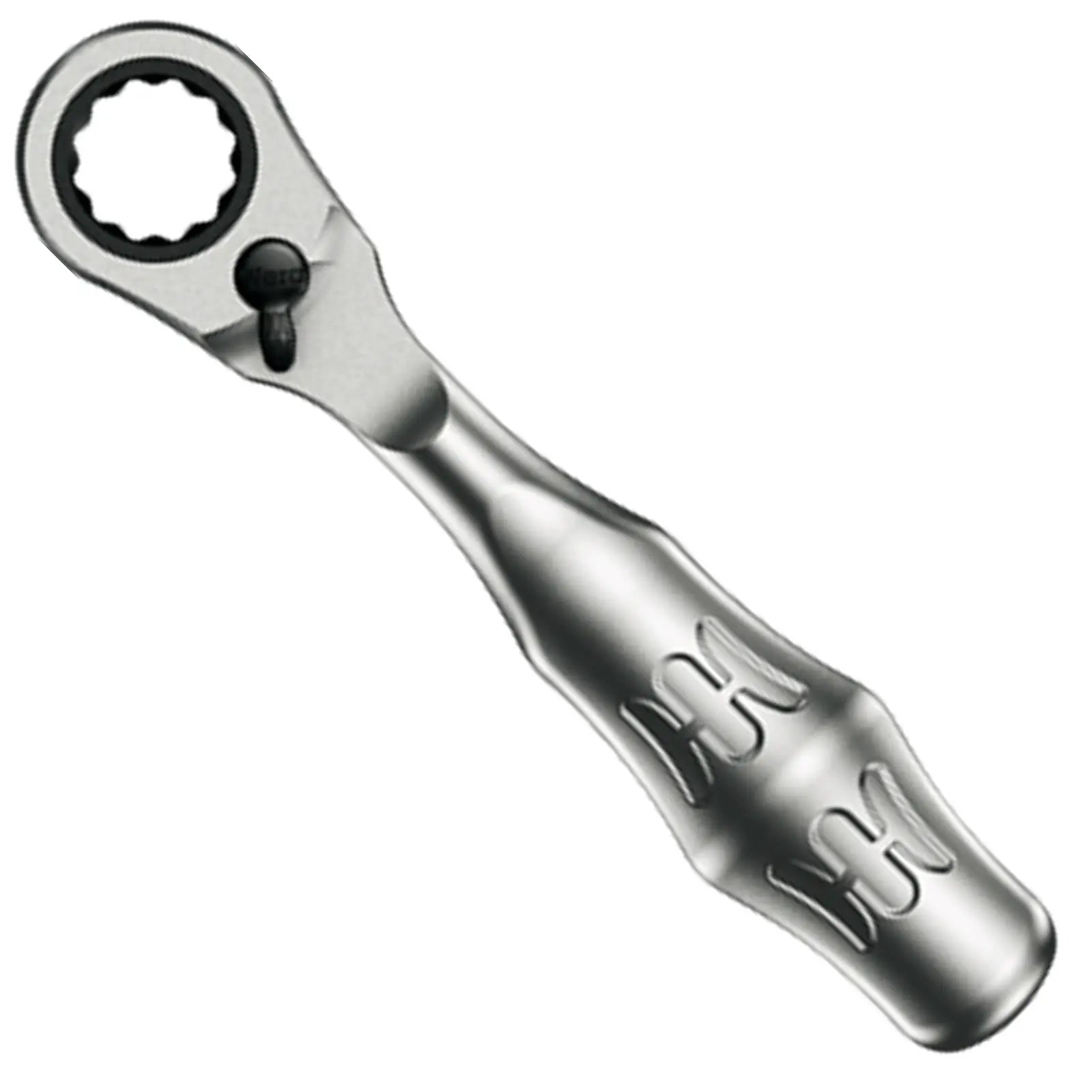 Wera Ratchet Driver 1/4" Hex 10 Piece Bit Check 10 Zyklop Mini 1  White Rose Tools