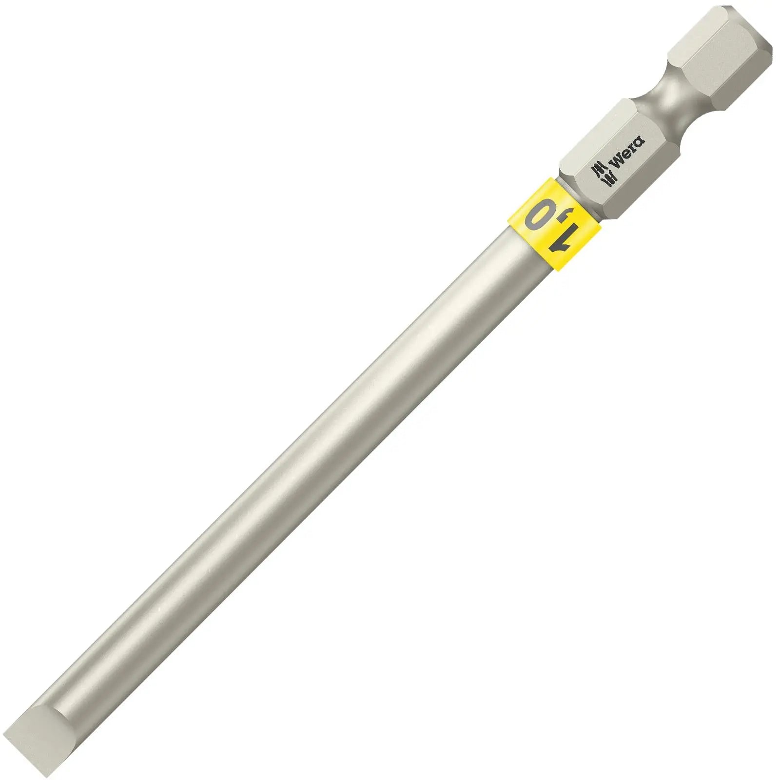 Wera Screwdriver Bit 1/4" Hex Take It Easy 89mm Long Individual  White Rose Tools