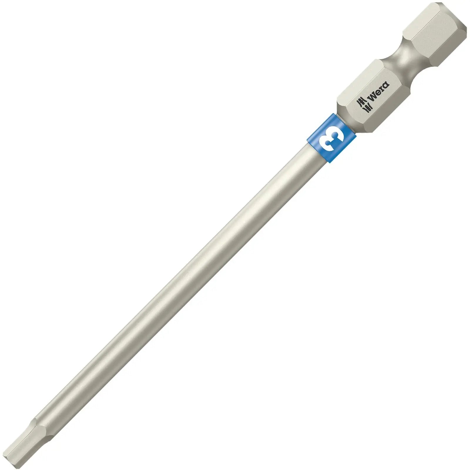 Wera Screwdriver Bit 1/4" Hex Take It Easy 89mm Long Individual  White Rose Tools