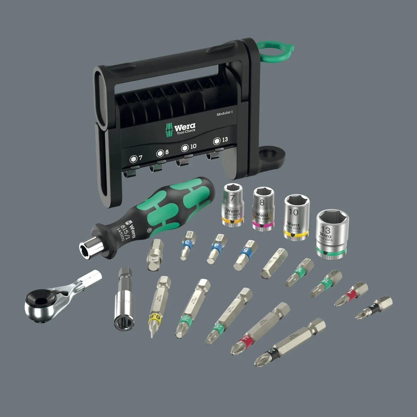 Wera Screwdriver Bit Hex Key Precision Screwdrivers Socket Set Tool Check Modular Set 1 50 Pieces  White Rose Tools
