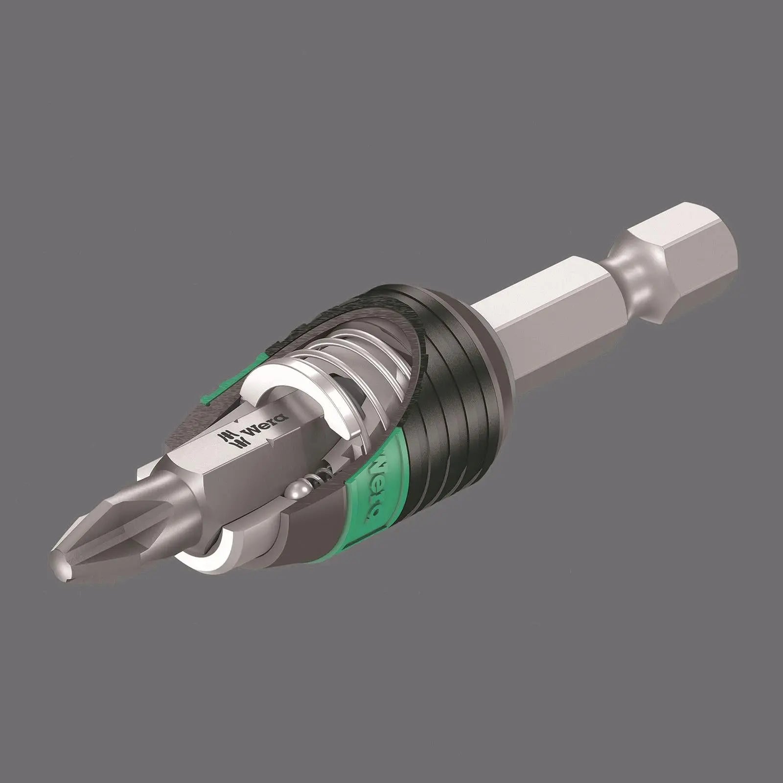 Wera Screwdriver Bit Set 61 Piece Bit Safe 61 BiTorsion 1 with Rapidaptor Bit Holder  White Rose Tools