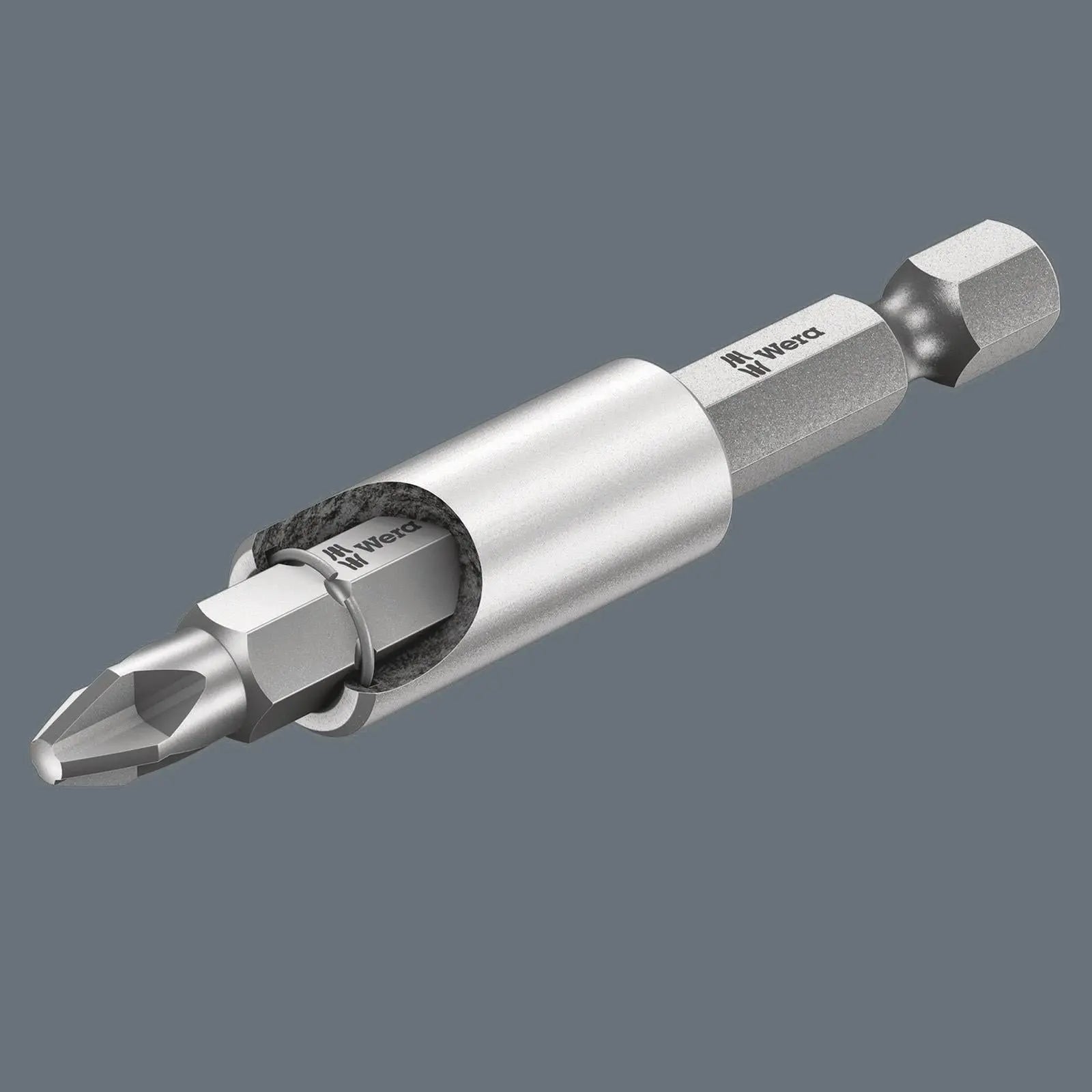 Wera Screwdriver Bit Set with Bit Holder Bit Check 30 Metal 1 SB 30 Pieces PH PZ TX SL Hex  White Rose Tools