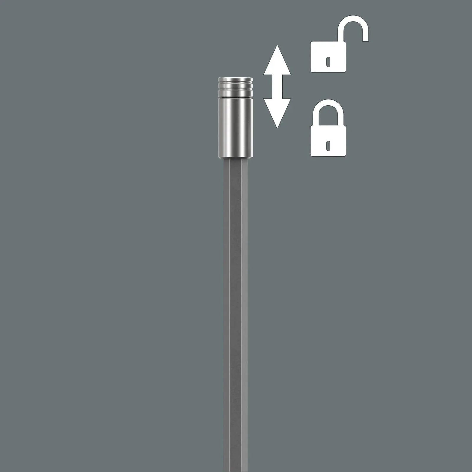 Wera Screwdriver Set 1/4" Hex 300mm Kraftform Kompakt KK 27 XL SHK 1 7 Pieces PH TX Hex  White Rose Tools