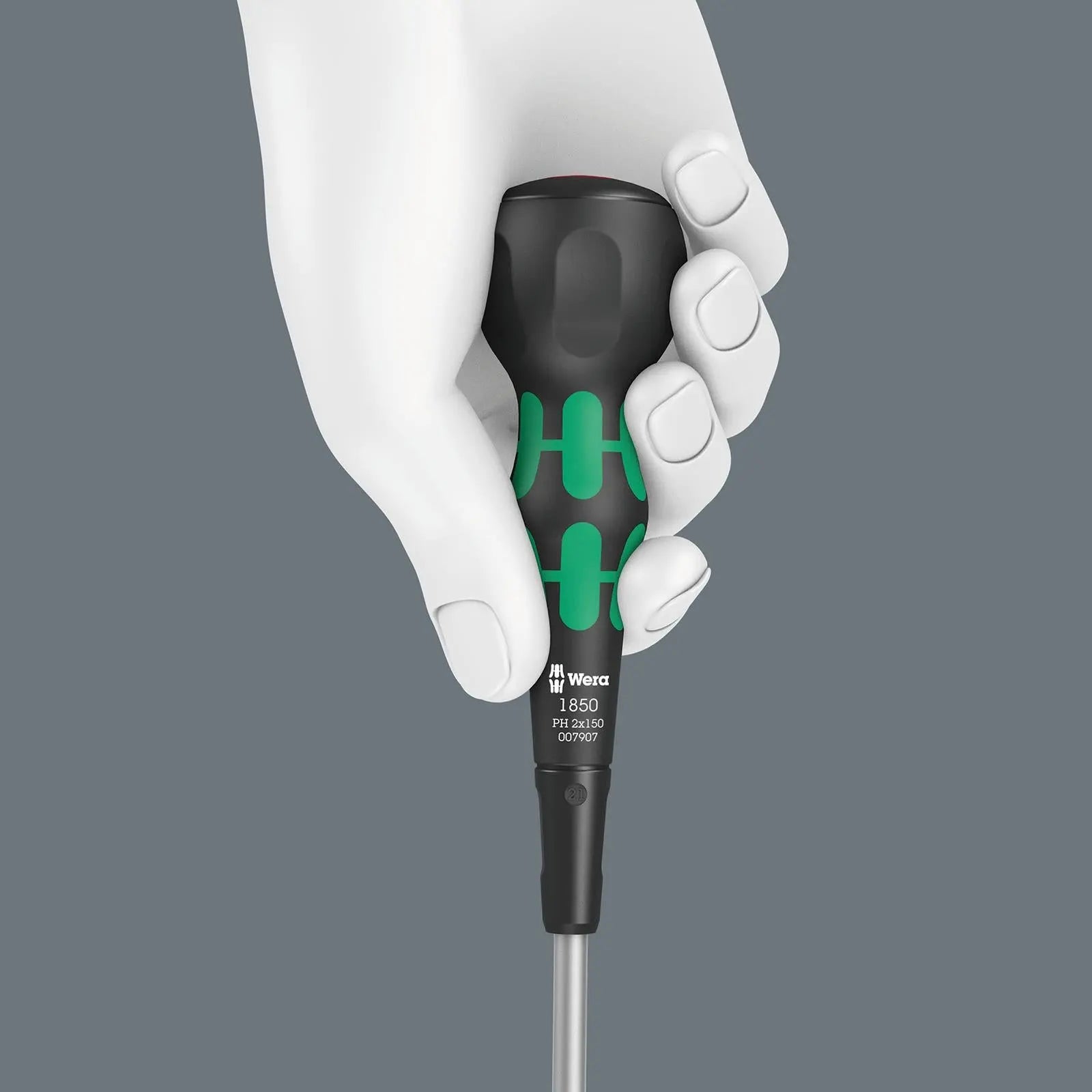 Wera Screwdriver Set 9527 Ball Grip Set 1 Phillips Torx Slotted 9 Pieces  White Rose Tools