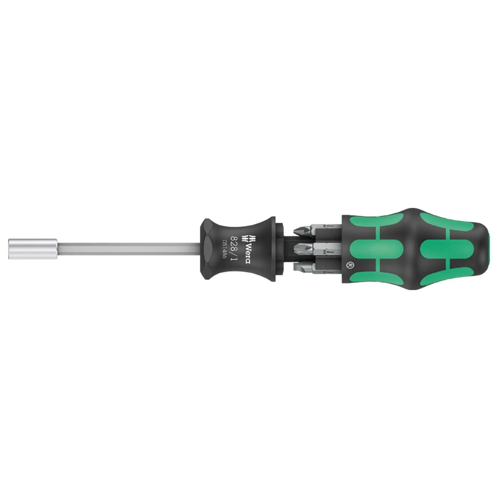 Wera Screwdriver Set Bit Holding 7 Piece Kraftform Kompakt 27 Set 2  White Rose Tools