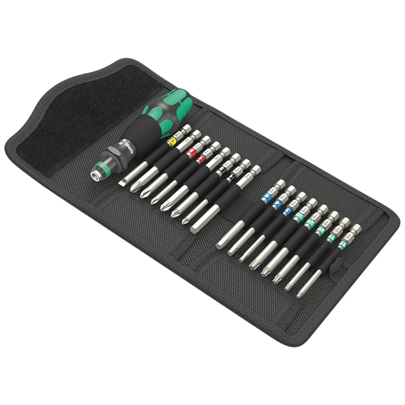 Wera Screwdriver Set Interchangable Blades 17 Piece Kraftform Kompakt 60 Tool Finder  White Rose Tools