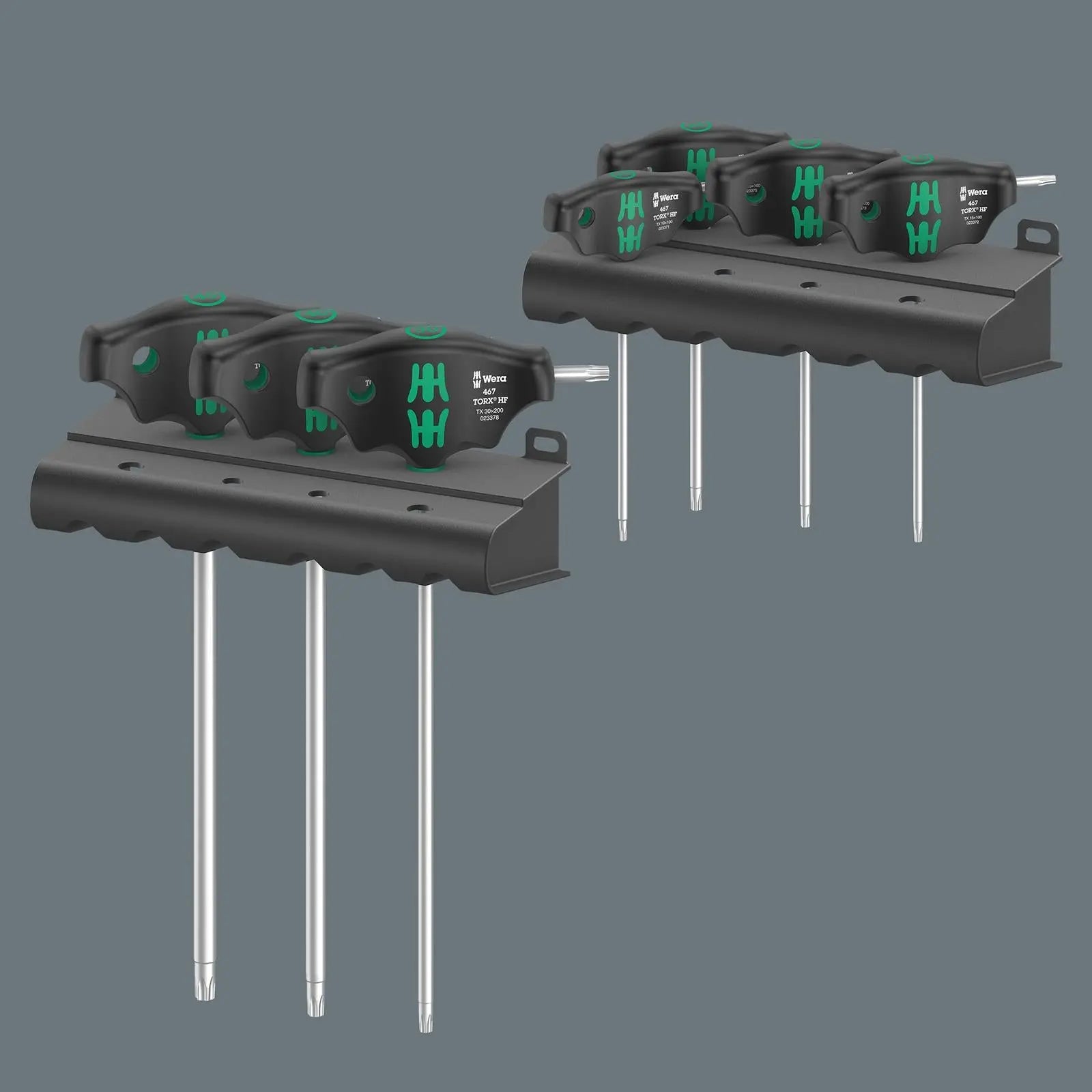 Wera Screwdriver Set T-Handle Torx with Holding Function 7 Piece 467/7 TORX HF Set 1 