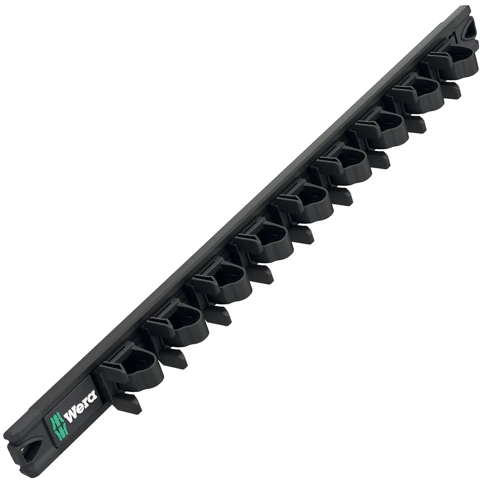 Wera Screwdriver Storage Rack 9611 Magnetic Rail for 9 Kraftform Screwdrivers Empty  White Rose Tools