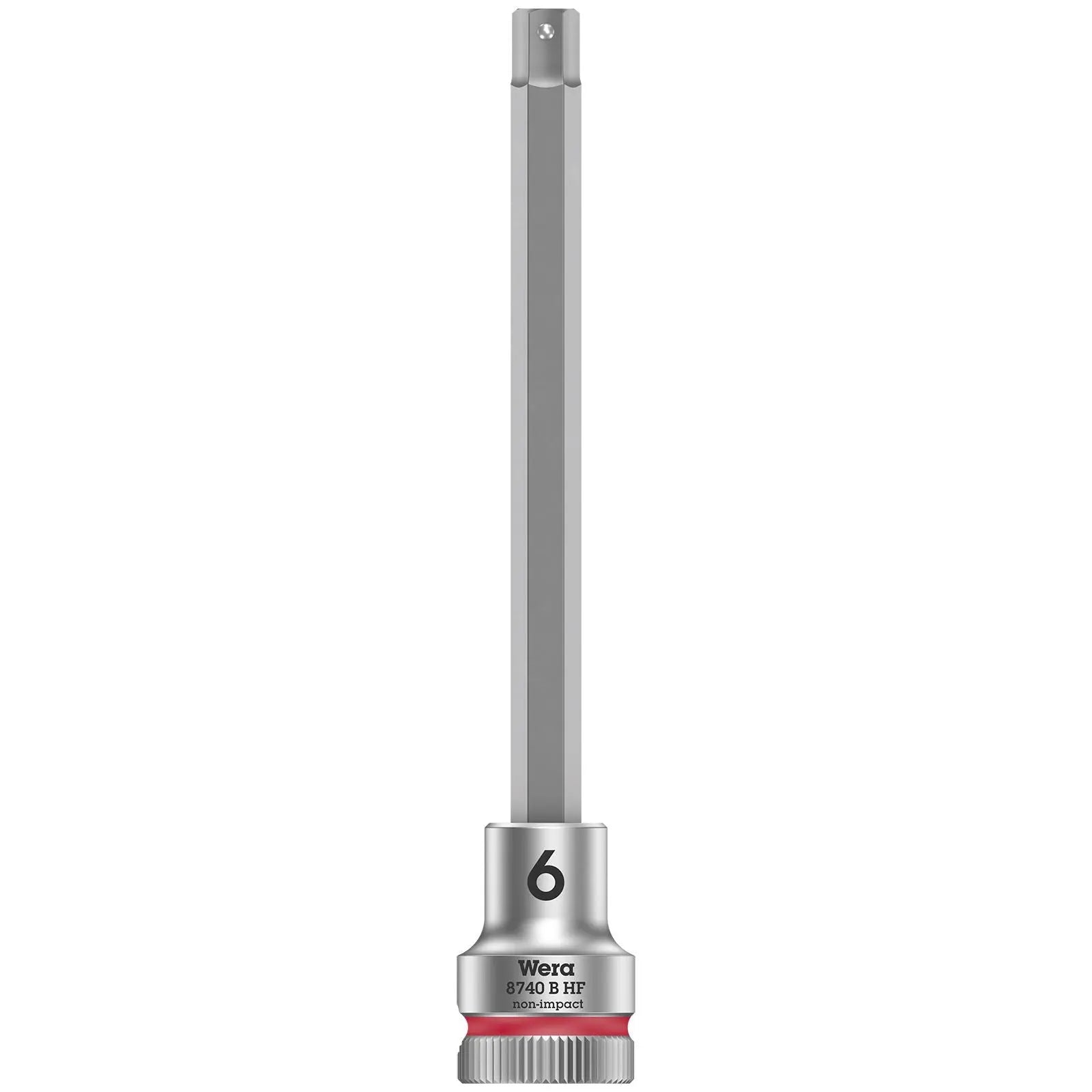 Wera Socket Bit Hex HF 3/8" Drive Zyklop Socket Bits with Holding Function 8740 B 3-10 mm  White Rose Tools