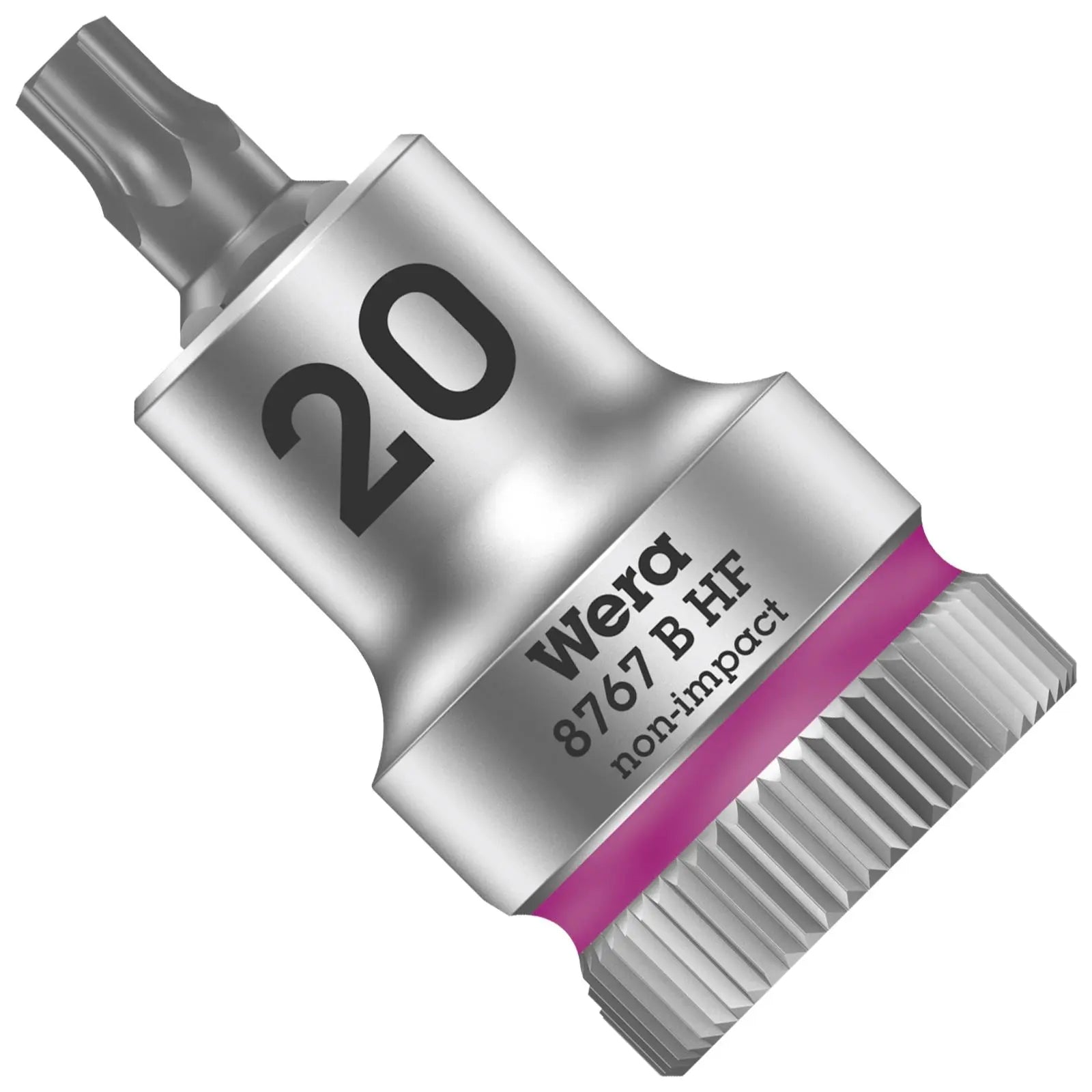 Wera Socket Bit TORX HF 3/8" Drive Zyklop Socket Bits with Holding Function 8767 B TX10-TX50  White Rose Tools