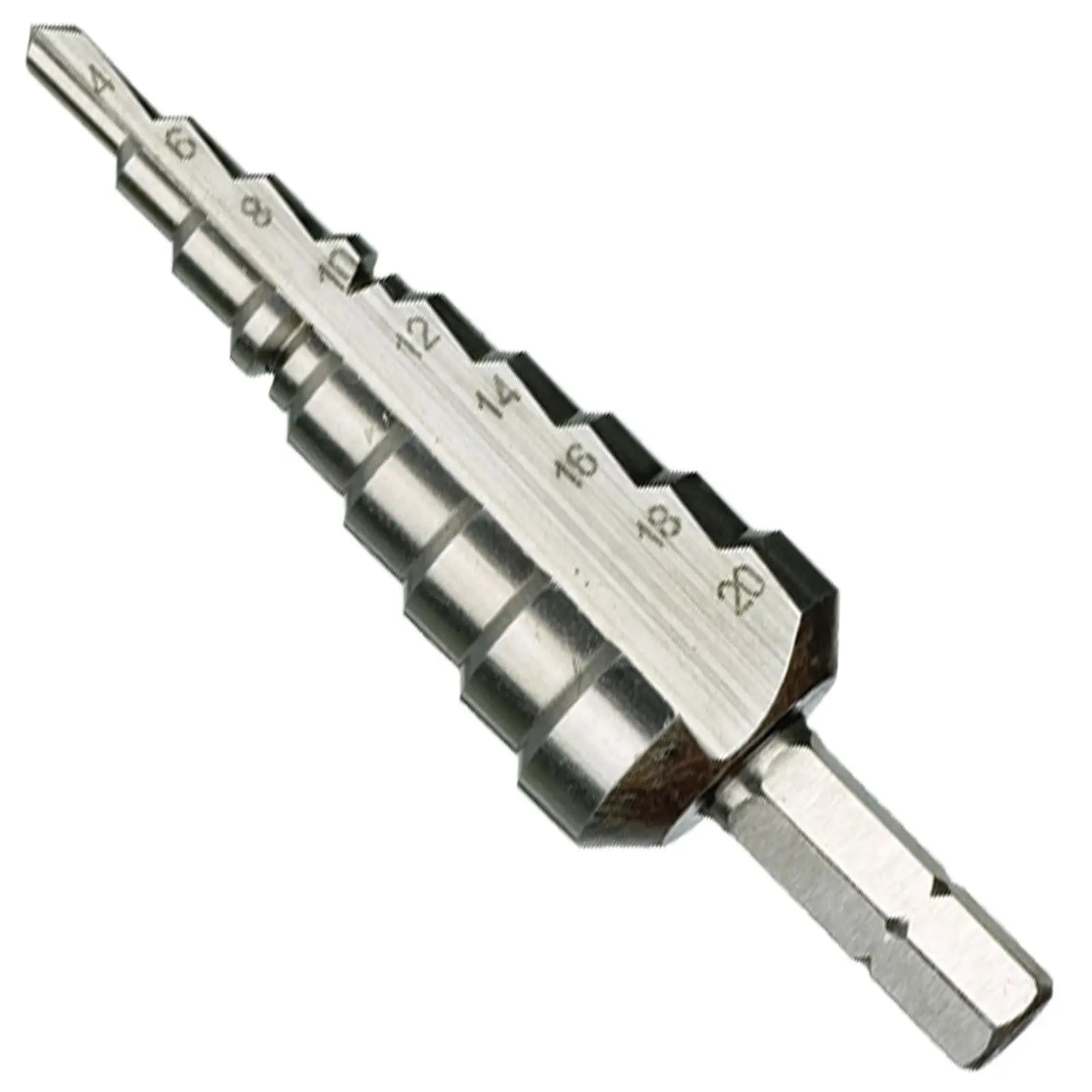Wera Step Drill Bit 4-20mm 843 1/4" Hex Shank  White Rose Tools
