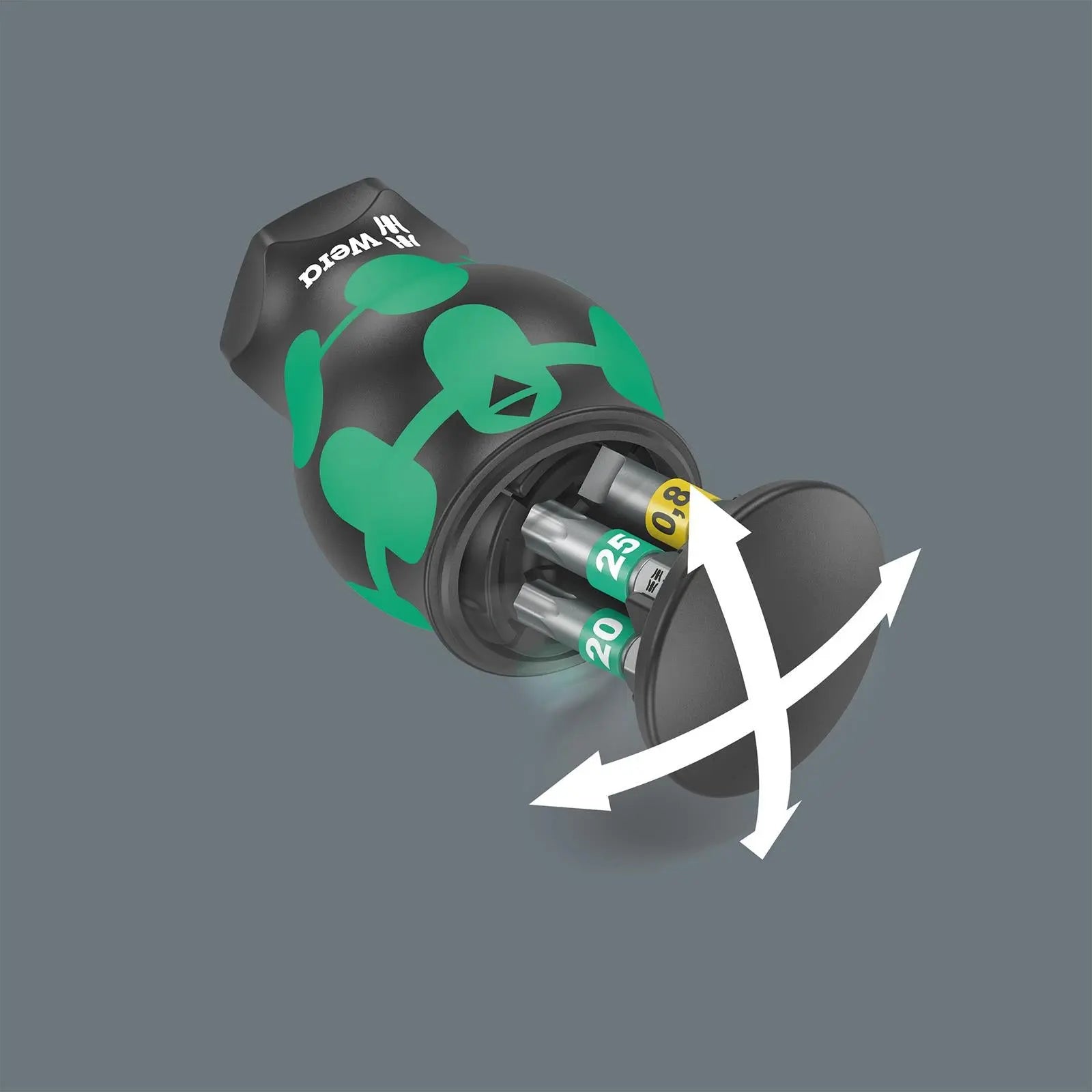 Wera Stubby Screwdriver Kraftform Kompakt Magazine 3 6 Piece Torx Hex 