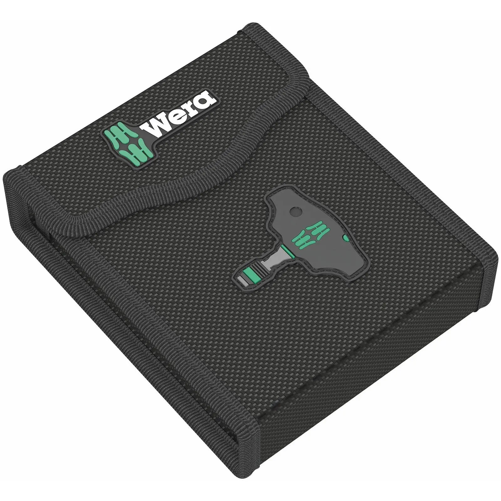 Wera T-Handle Screwdriver 1/4" Hex with Ratchet Function Rapidaptor Chuck 400 RA Imperial Set 1 17 Pieces 