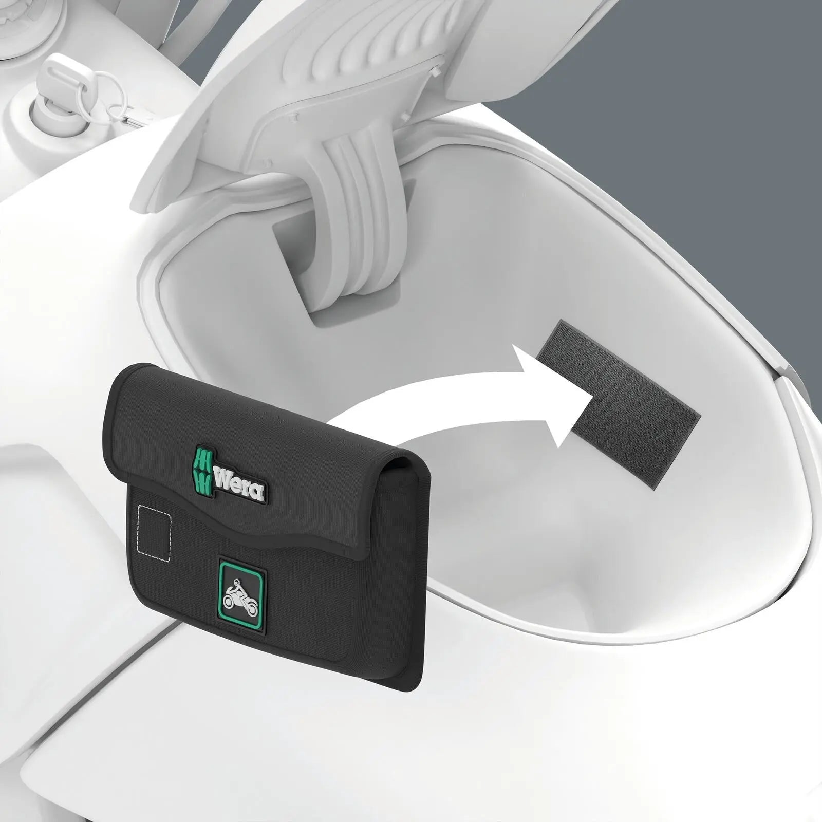 Wera Tool Check Modular Motorcycle 1 Screwdriver Bits and Socket Set 21 Pieces  White Rose Tools