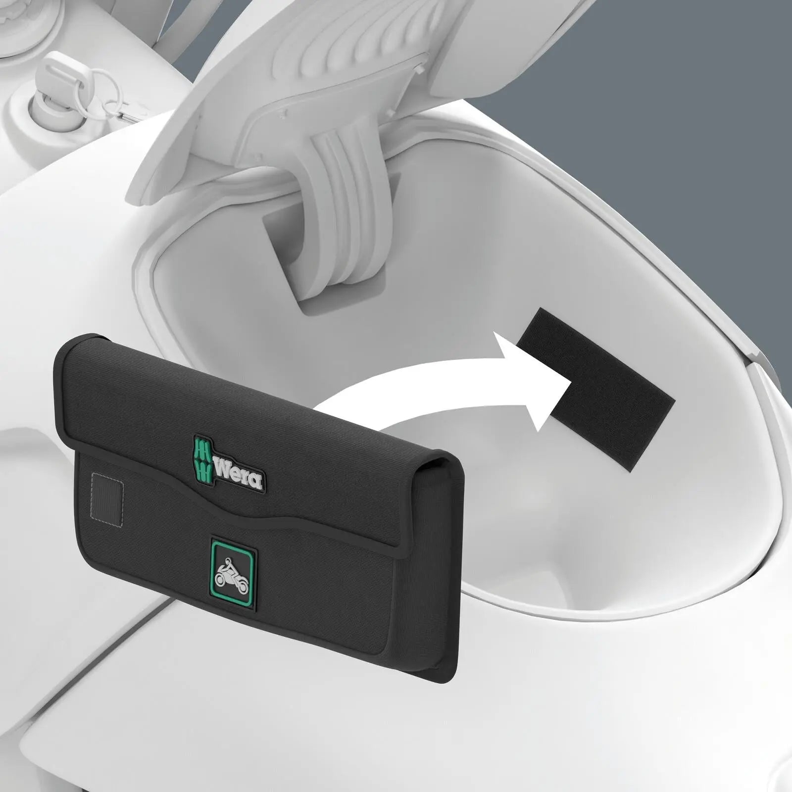 Wera Tool Check Plus Motorcycle 1 Screwdriver Bits and Socket Set 40 Pieces  White Rose Tools