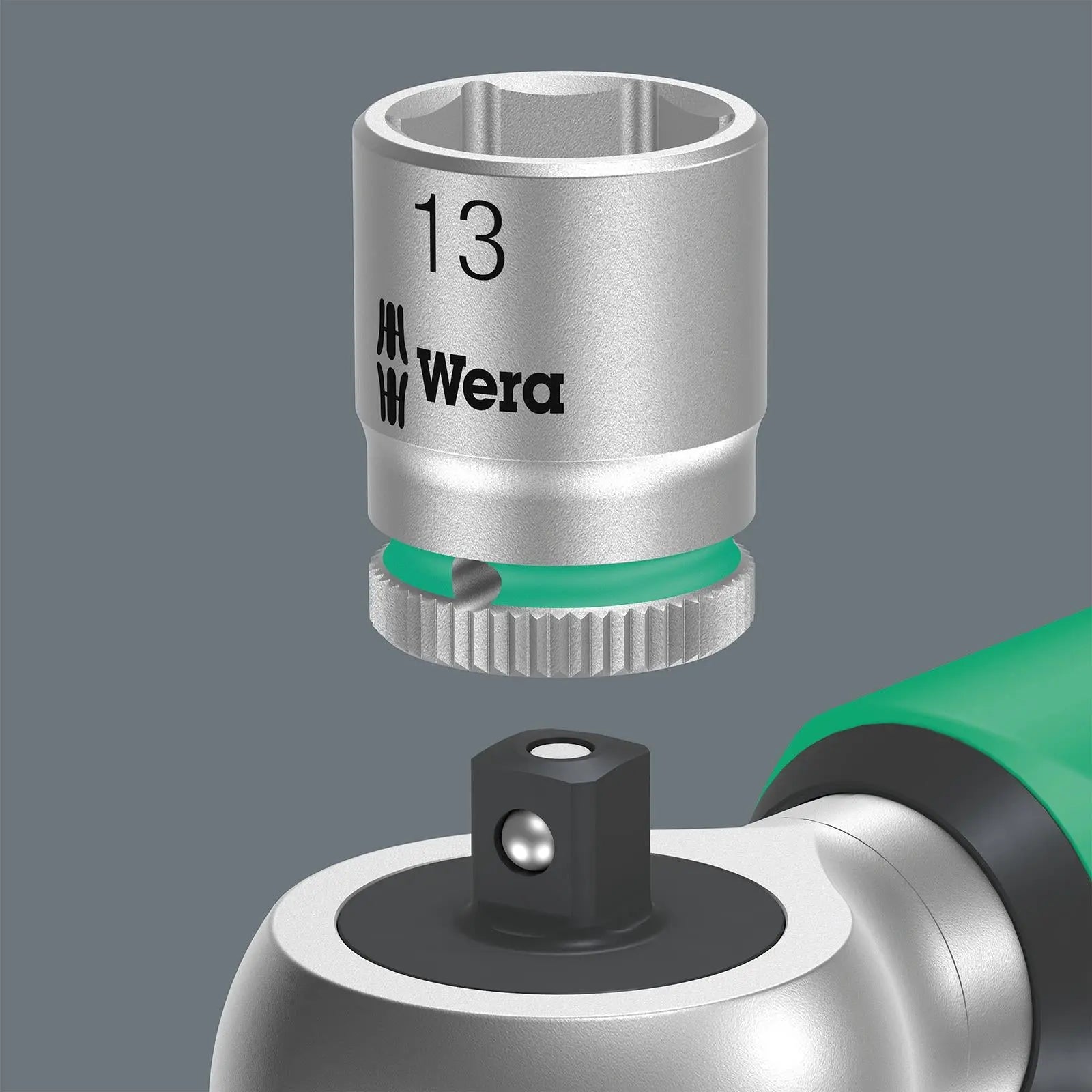 Wera Torque Wrench Safe-Torque A 1 Set 1 1/4" Drive 2-12 Nm 10 Pieces Reversible 