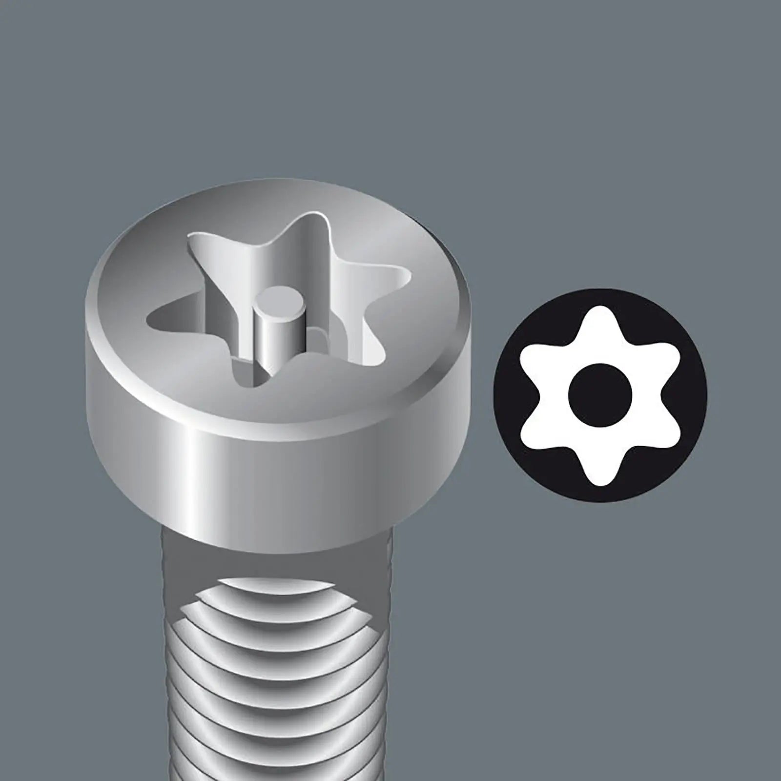 Wera Torx Key Set 967/9 TX BO Multicolour 1 L Key Set for Tamper-Proof TORX Screws 9 Pieces  White Rose Tools